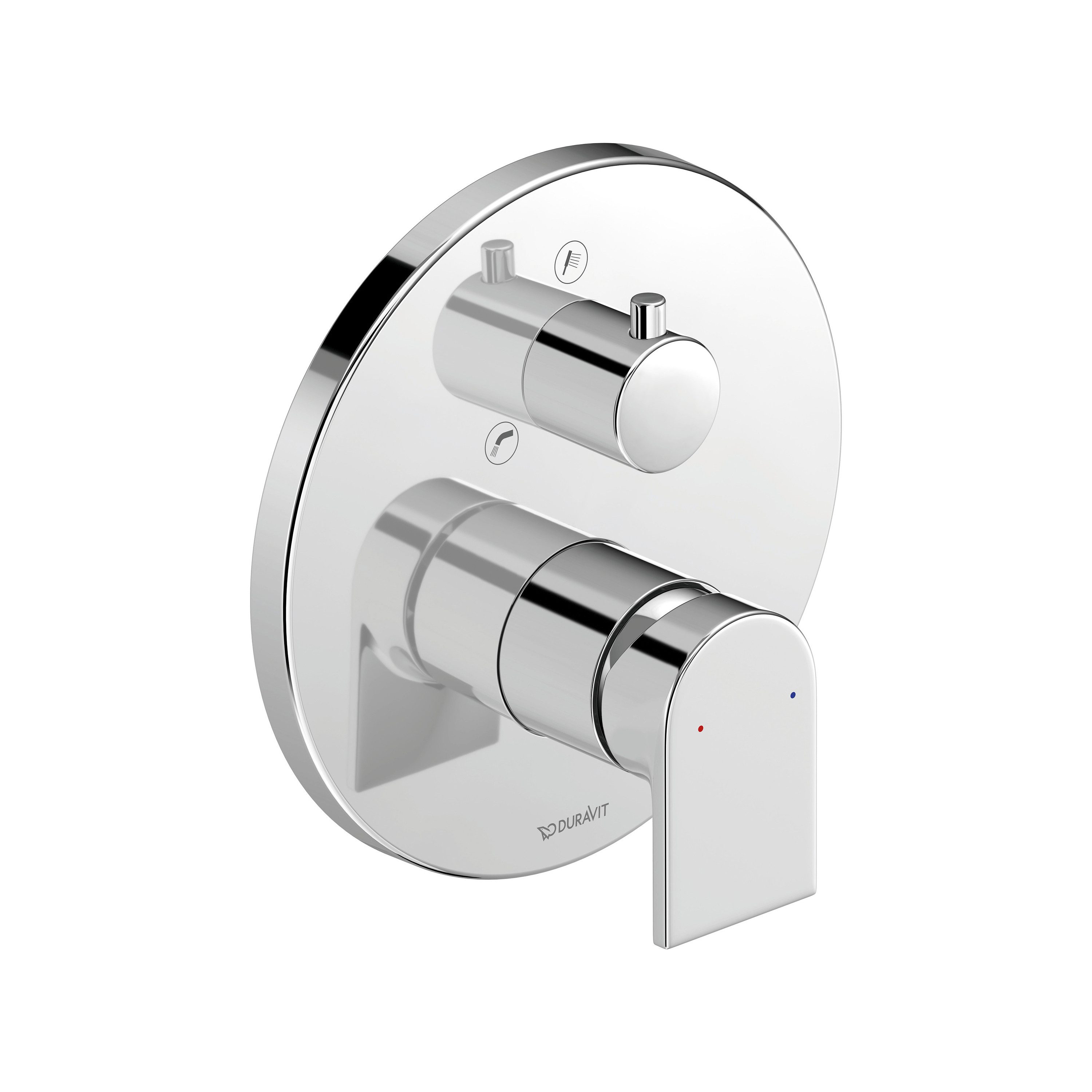 Duravit Wannenarmatur Tulum Chrom Wanne UP 2-Verbr. Wannenarmatur Unterputz 2 Verbraucher Chrom