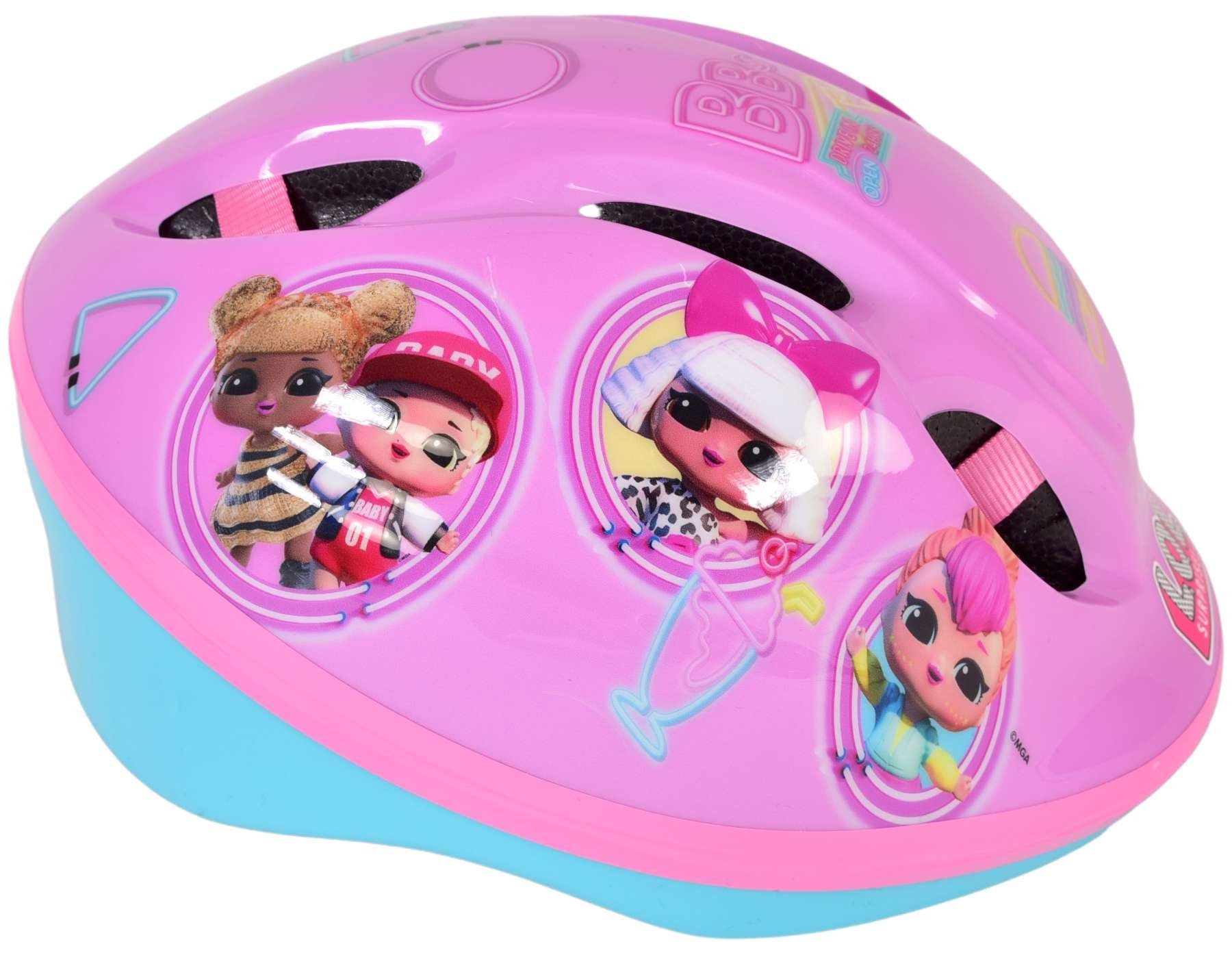 Volare Kinderfahrradhelm 52-56 cm - LOL Surprise!