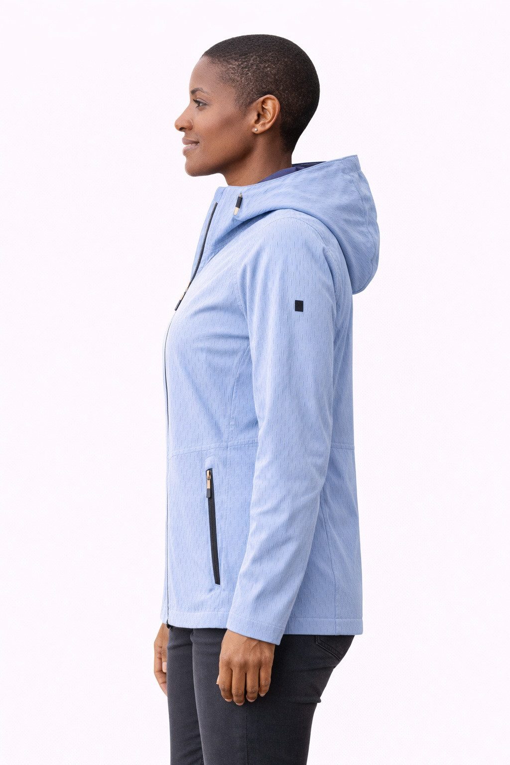 LPO Softshelljacke LIA CS Funktionsjacke, Outdoorjacke, Übergangsjacke angeschnittene & verstellbare Kapuze
