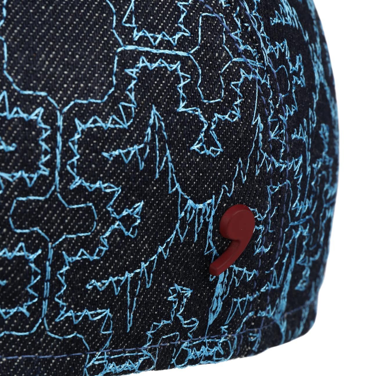Alfonso D´Este Flat Cap (1-St) Schirmmütze mit Futter, Made in Italy
