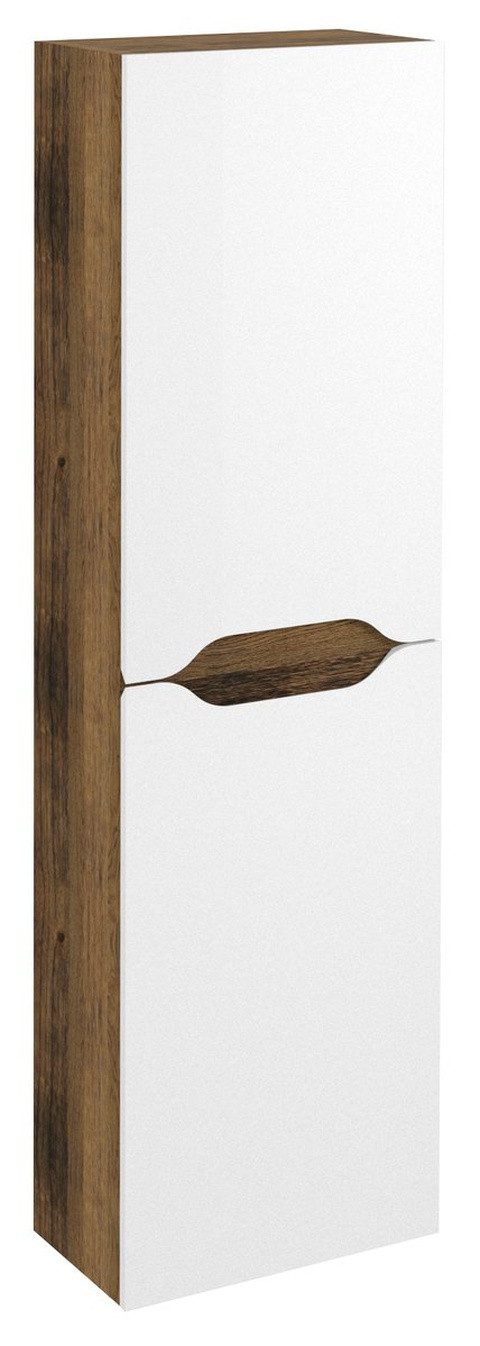 Sapho Seitenschrank WAVE Hochschrank 40x140x20cm, weiß/Eiche collingwood Sapho-WA250-3019