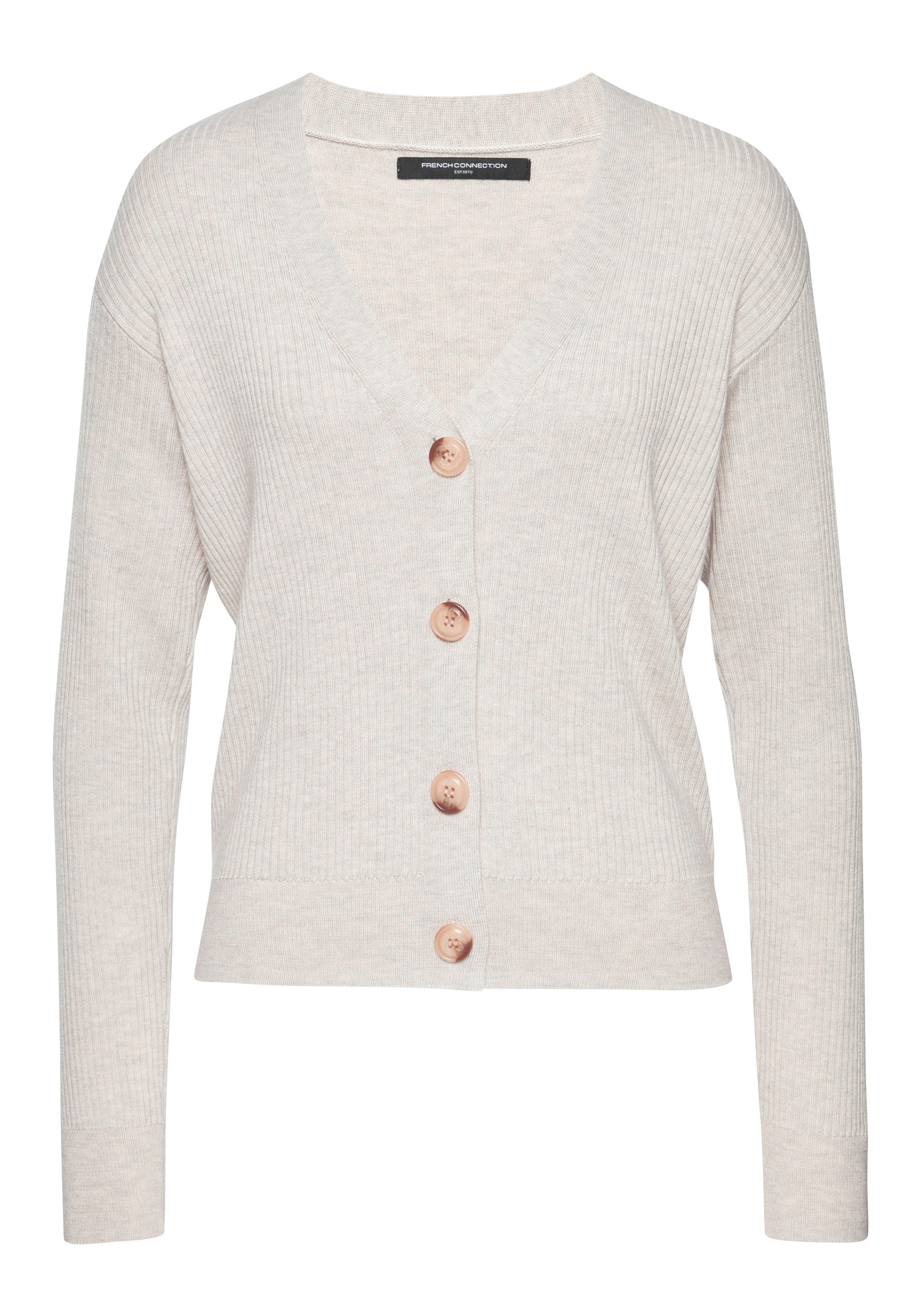 French Connection Cardigan - Loungejacke - Strickjacke Weiche Ripp-Qualität, Home- und Loungewear. € 49,99