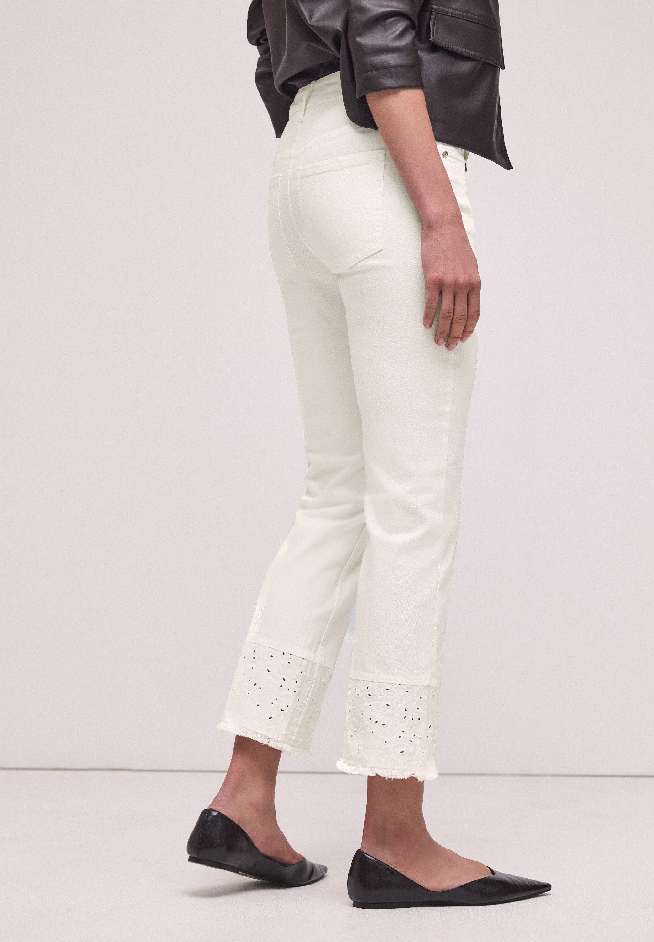 STREET ONE Slim-fit-Jeans aus Baumwolle mit Stretchanteil