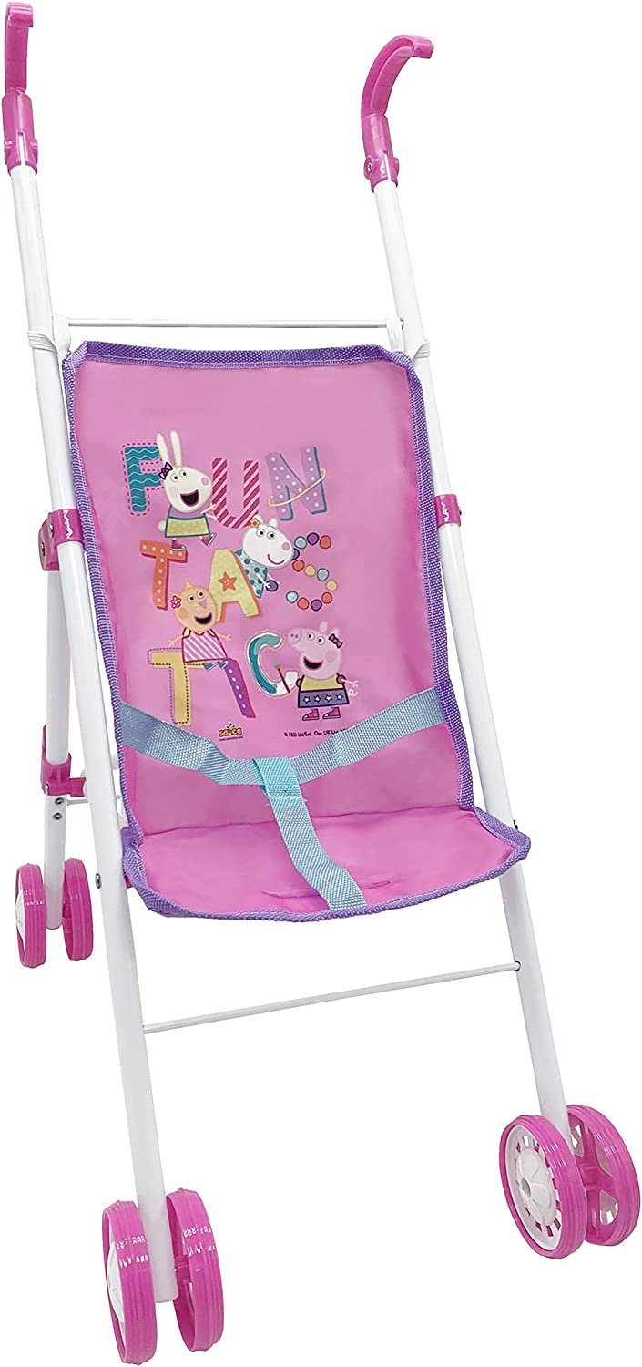 Peppa Pig Puppenwagen Peppa Wutz Buggy Puppenwagen, besonders leicht und fa günstig online kaufen