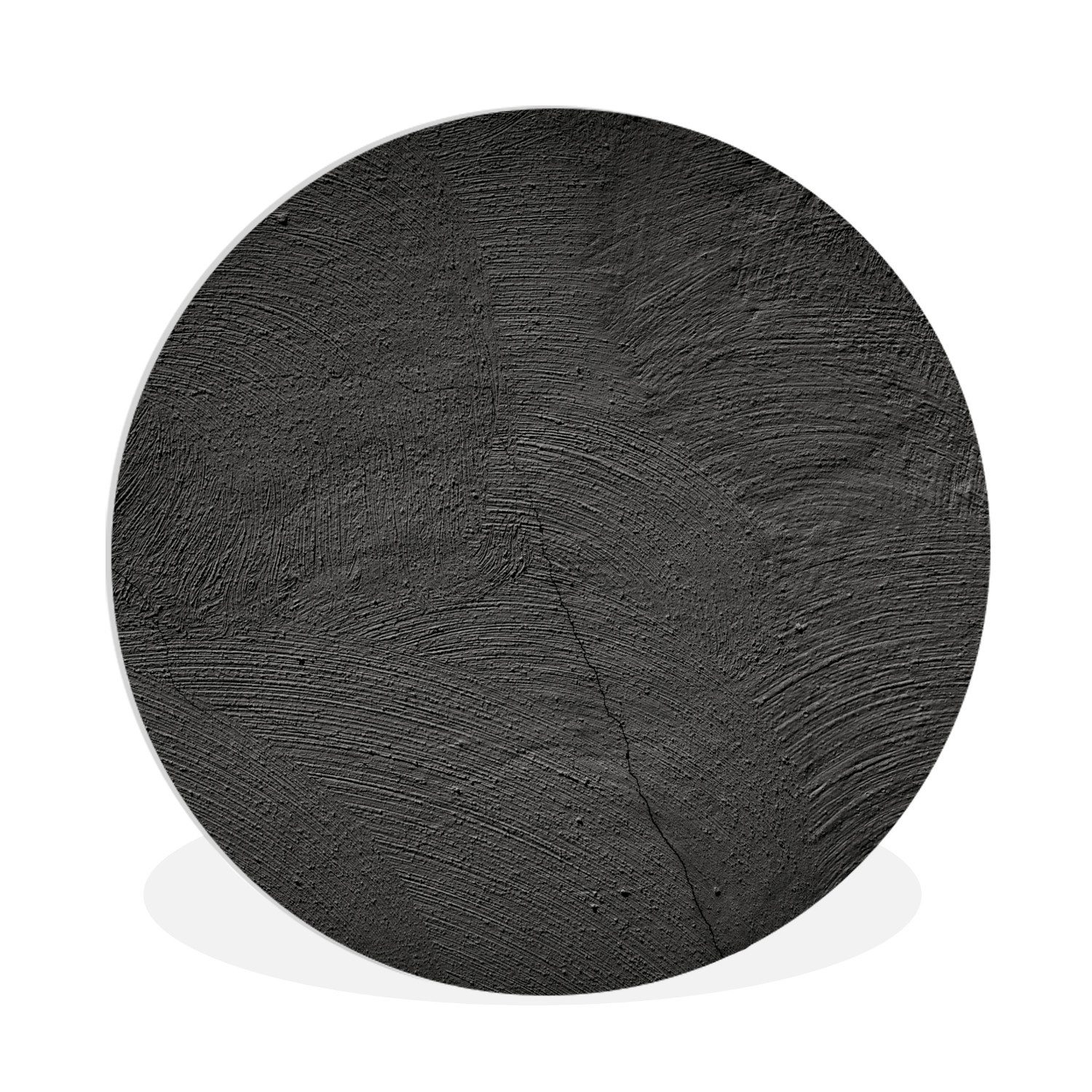 MuchoWow Gemälde Konkreter Druck - Industriell - Schwarz, Fotodruck (1 St), günstig online kaufen