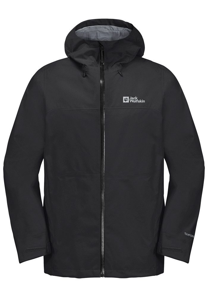 Jack Wolfskin Funktionsjacke HIGHEST PEAK 3L JKT M mit Kapuze, atmungsaktiv, wasserdicht, winddicht – Bild 5 von 5