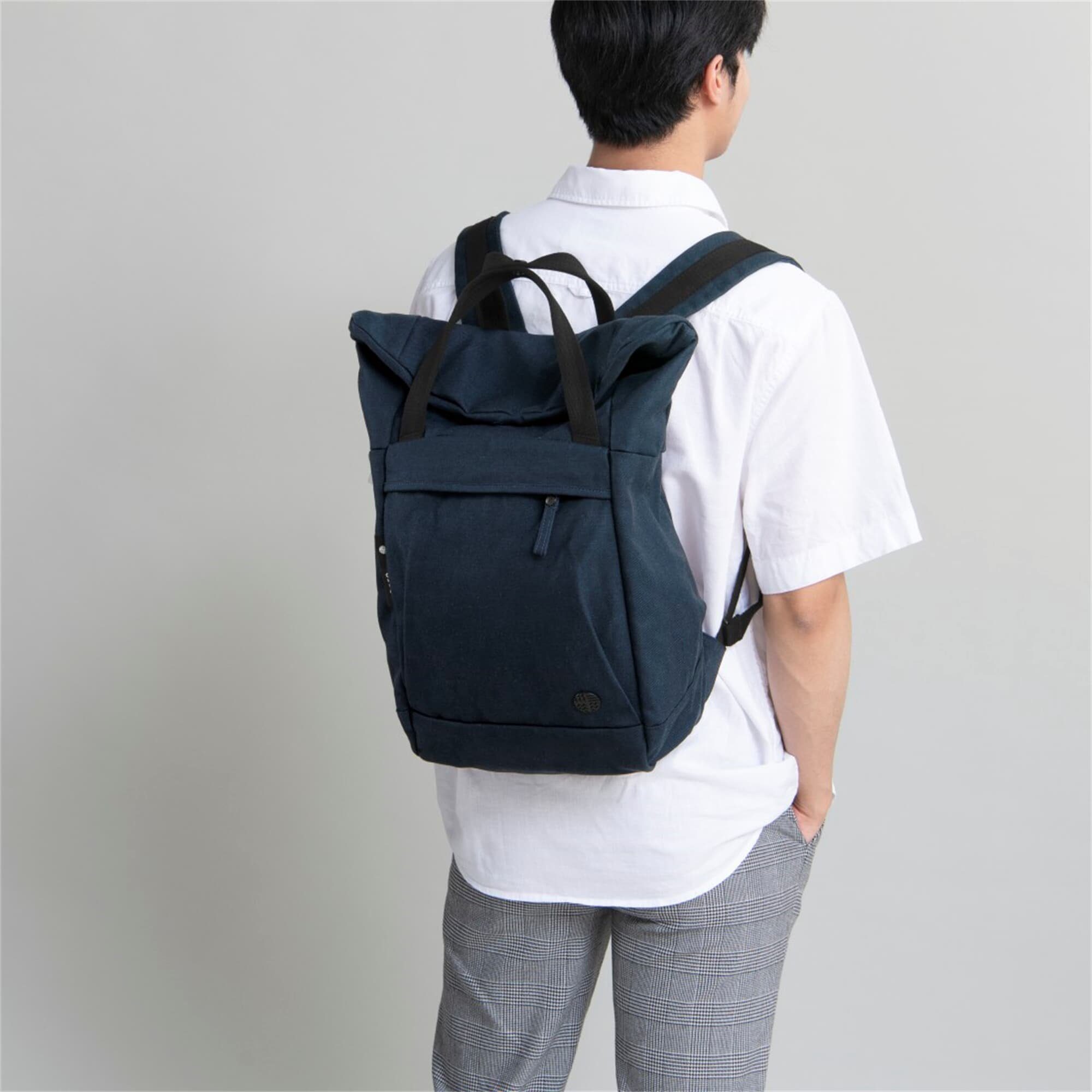 eoto Rucksack 4ELEMENTS UNDER THE SUN dunkelblau, plastikfrei, 1 (1-tlg) günstig online kaufen