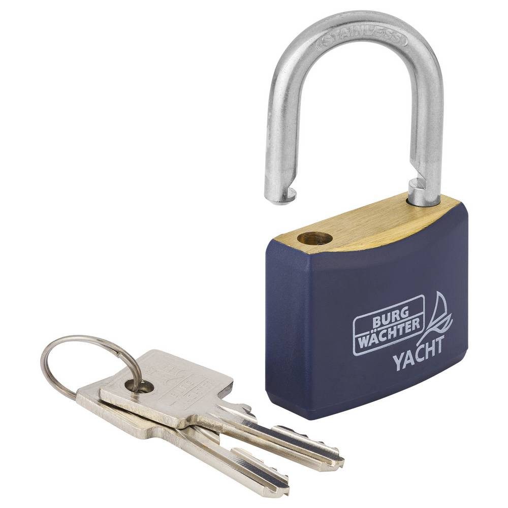 Burg Wächter Vorhängeschloss Vorhängeschloss-Set Duo 460 Ni 40 SB 2er Set Duo 460 Ni 40 SB