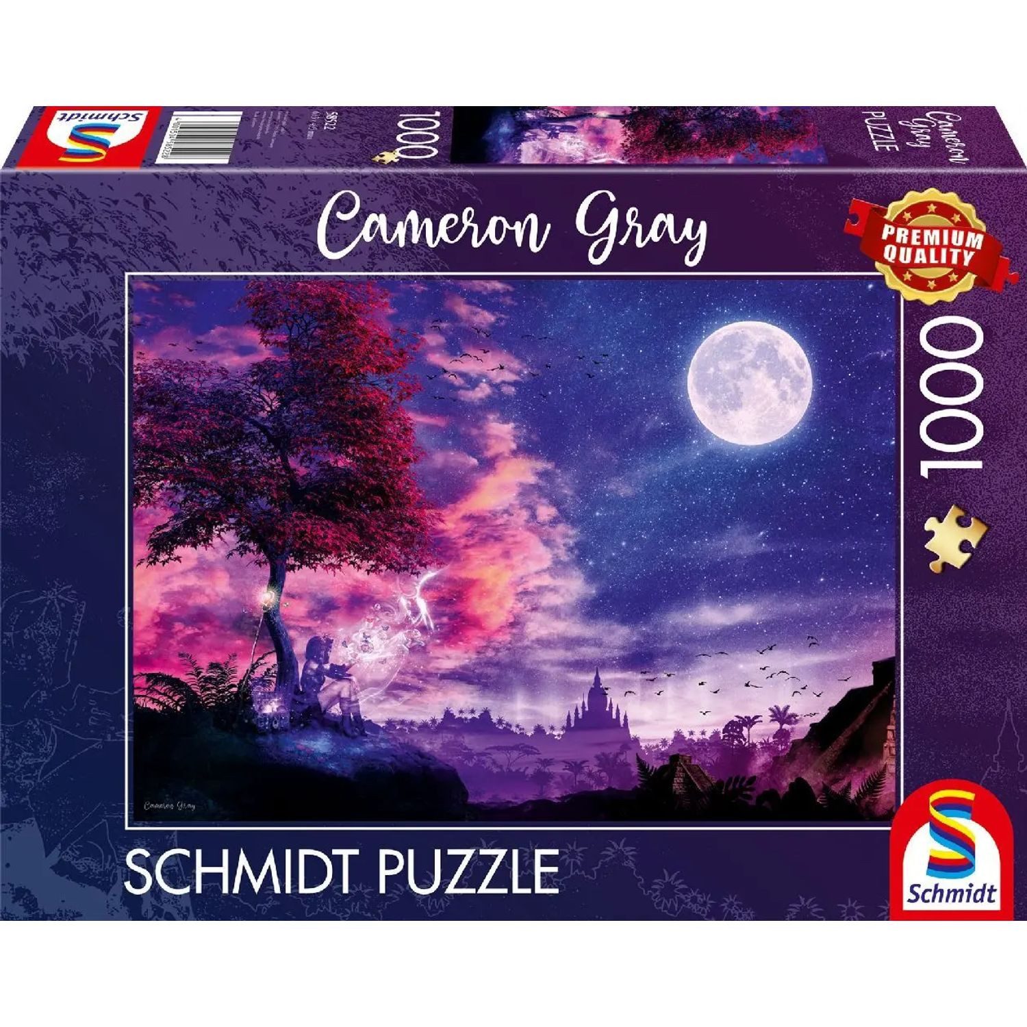 Schmidt Spiele Puzzle Sagenhafter Blick, 1000 Puzzleteile