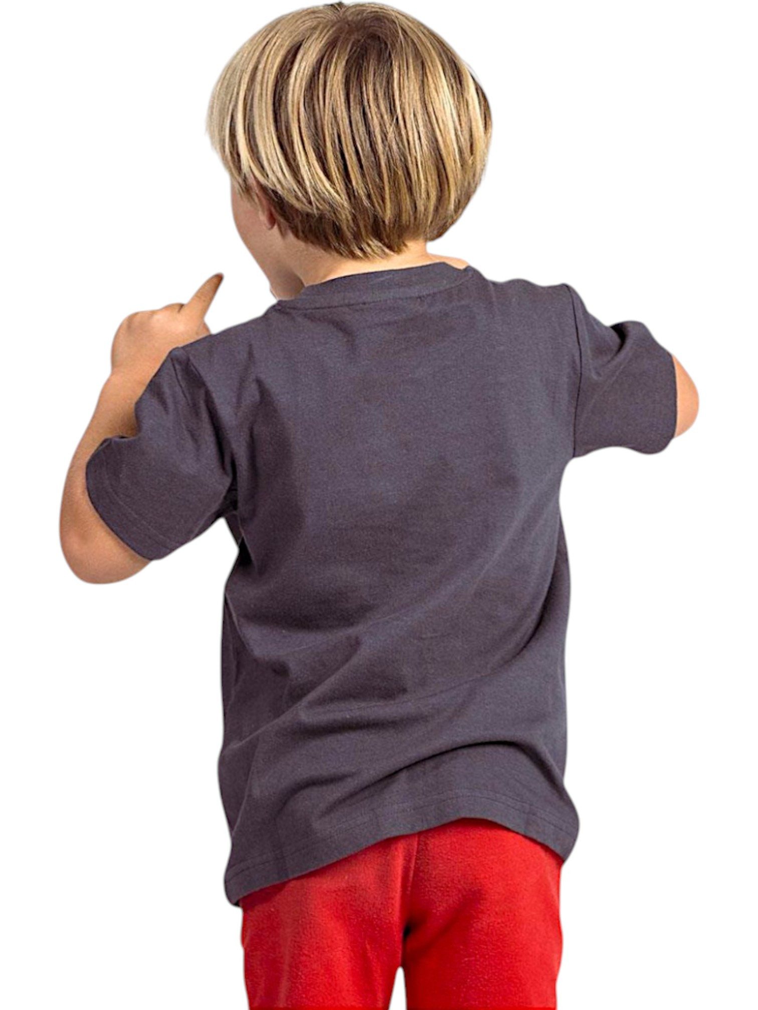 Cerdá T-Shirt Spider-Man - Marvel Jungen Kurzarmshirt mit Wendepailletten-Design Gr. 98 - 122 cm