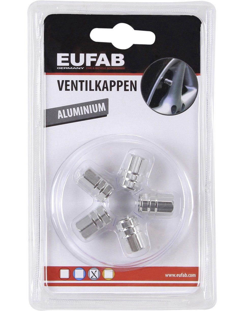 Ventilkappe EUFAB Aluminium-Ventilkappe chrom