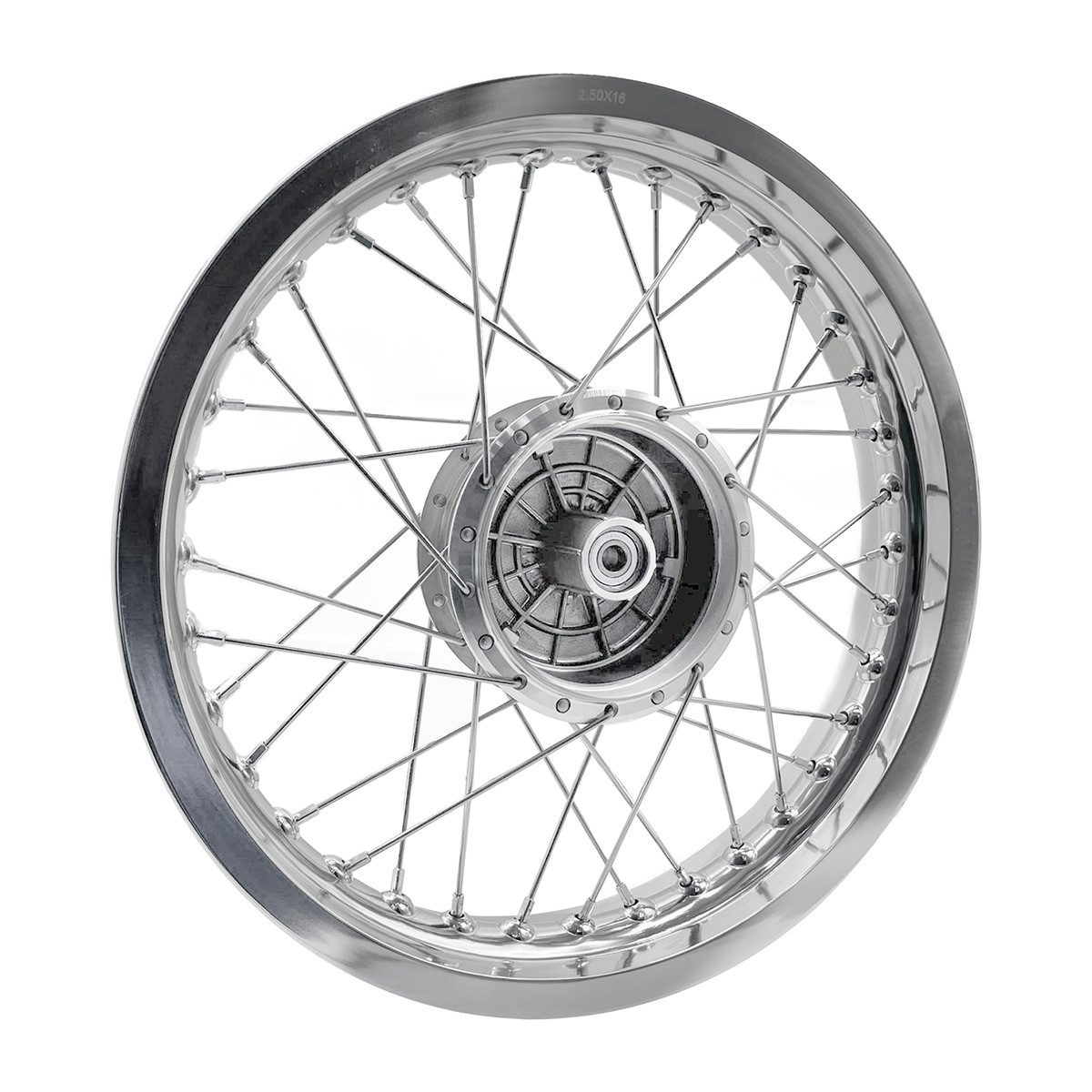 Craftride Schraube Set 2x Felge 2,5x16 breit Alu für Simson S51 S50 Schwalbe KR51 AF26