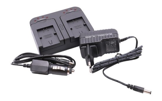 vhbw Kamera-Ladegerät (passend für Kompatibel mit Sony Handycam HC37E, HC39E Kamera / Foto DSLR / Foto Kompakt / Camcorder Digital)