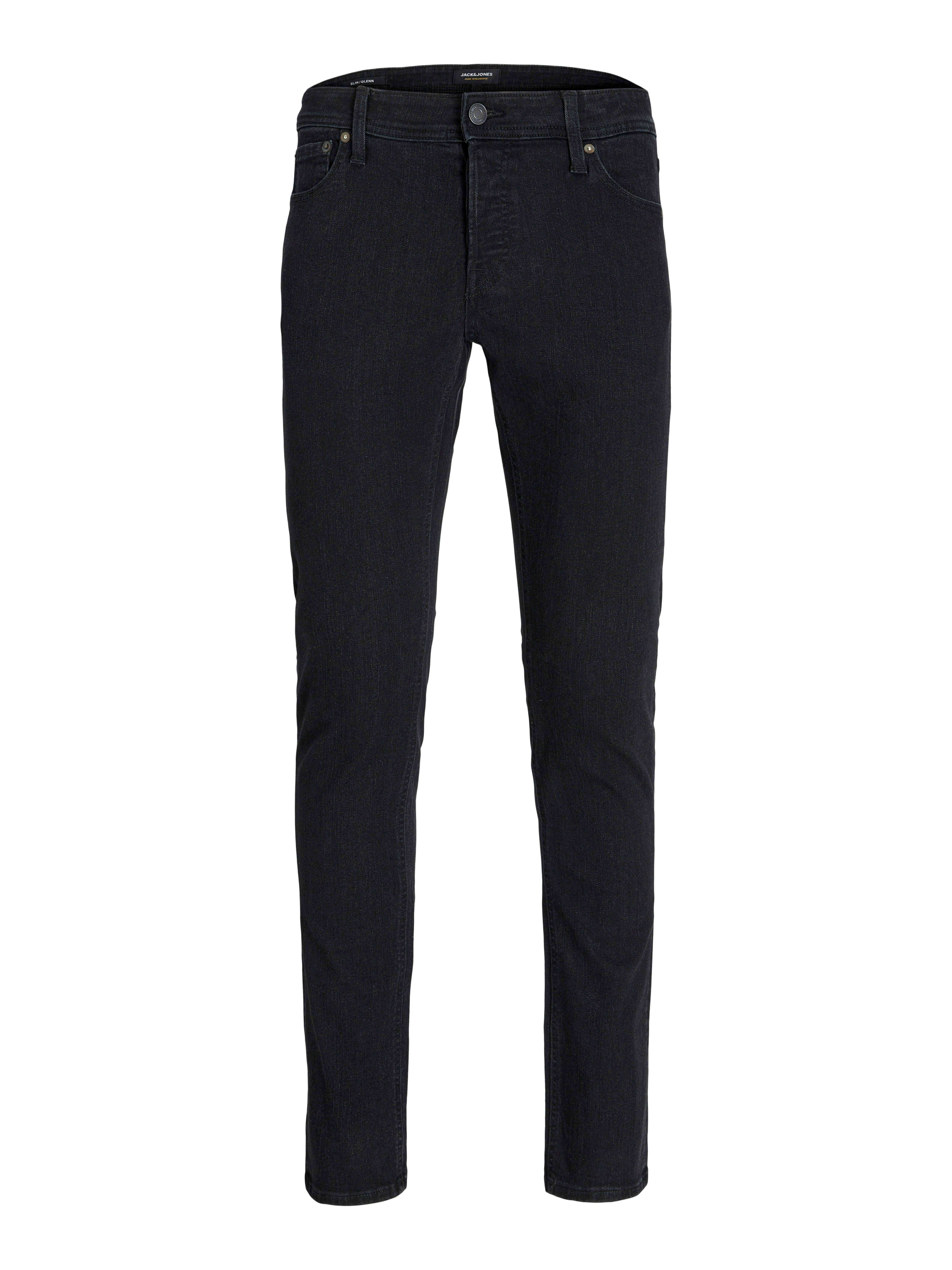 Jack & Jones Slim-fit-Jeans JJIGLENN mit Used-Look und Stretchkomfort Abriebeffekte, modisch, slim fit, Baumwollmischung – Bild 5 von 5