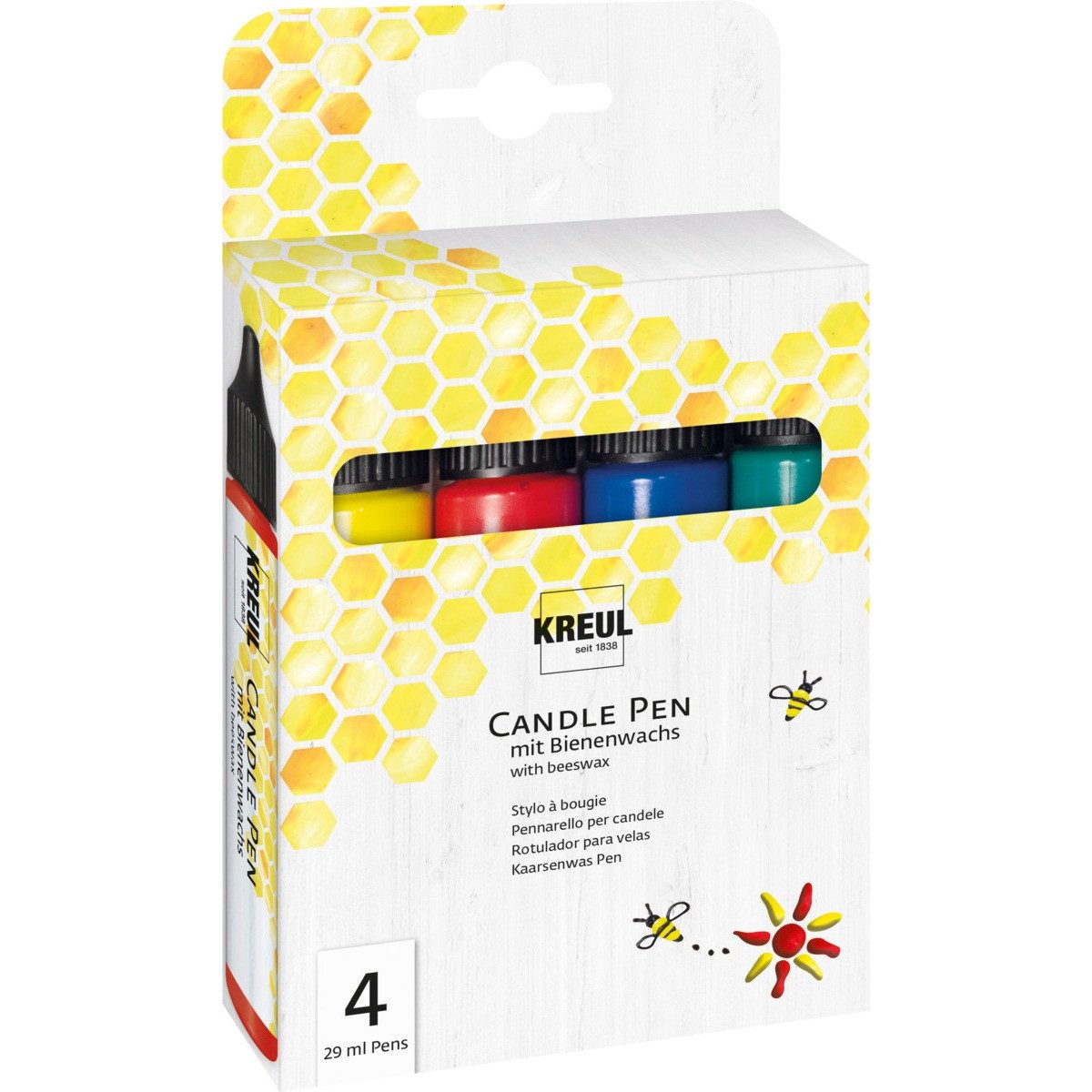 C. KREUL Malstift KREUL Candle Pen 4x29ml