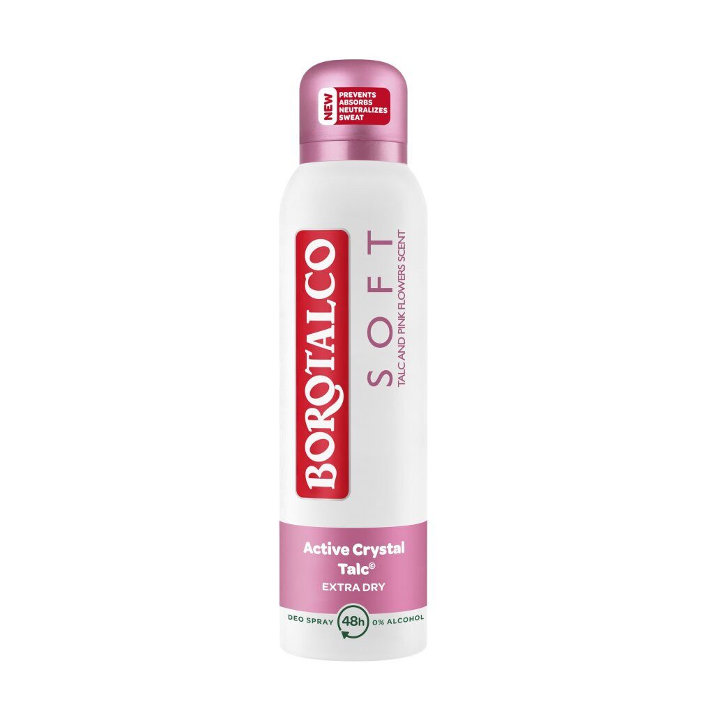 Borotalco Deo-Roller Deospray Soft Flower, 150 ml