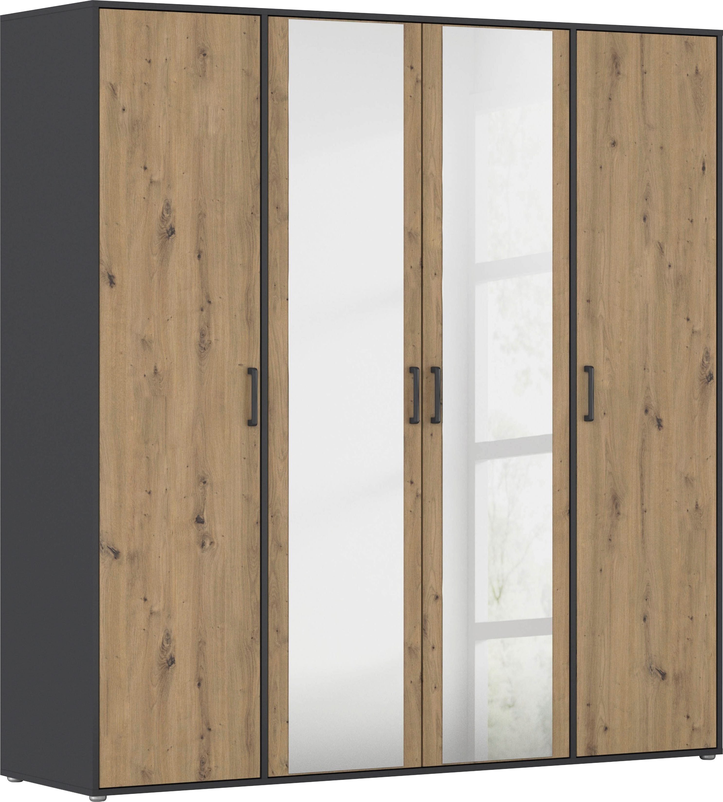 Drehtürenschrank Kleiderschrank Schrank Garderobe Wäscheschrank VOYAGER