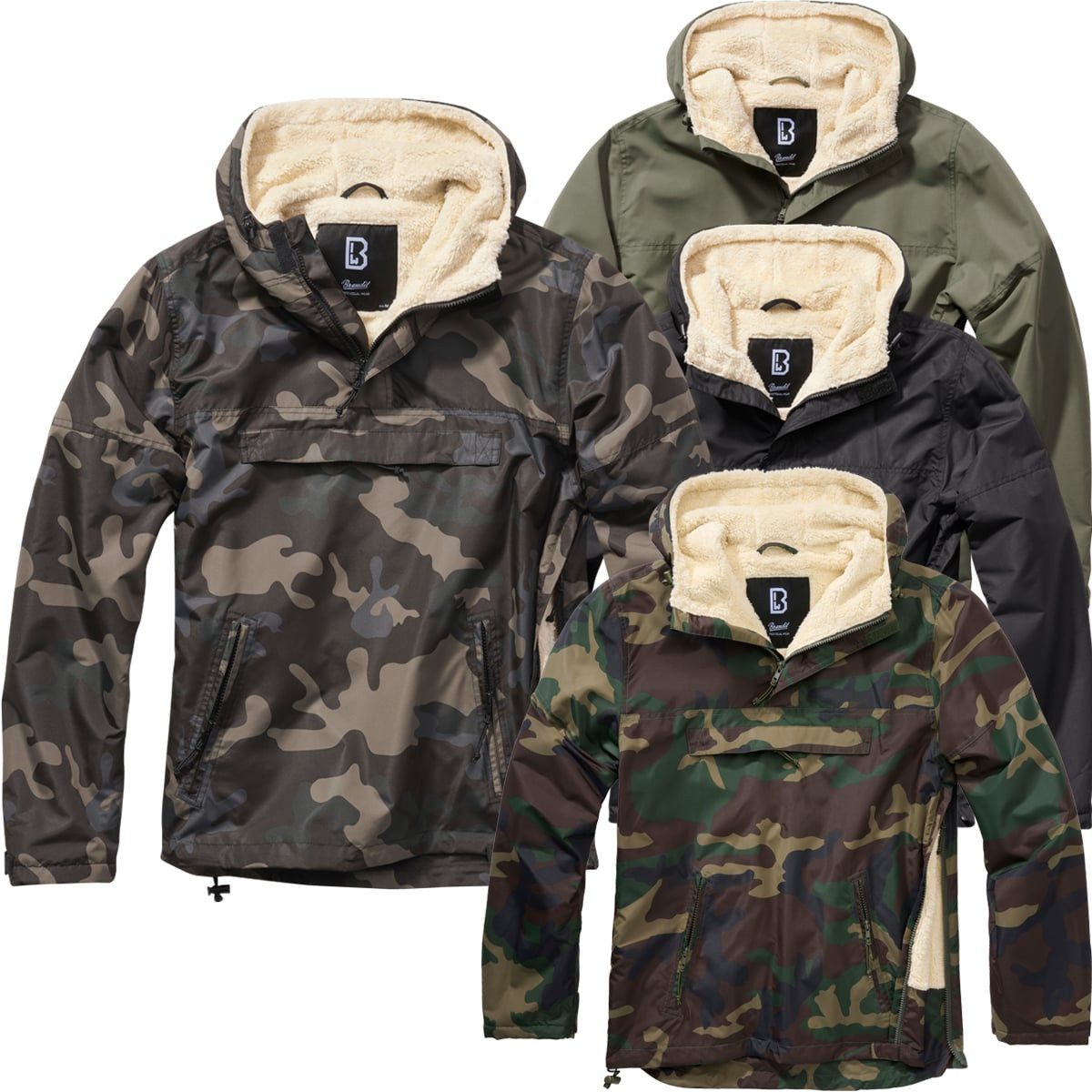 Brandit Windbreaker Brandit Windbreaker Winter Sherpa günstig online kaufen