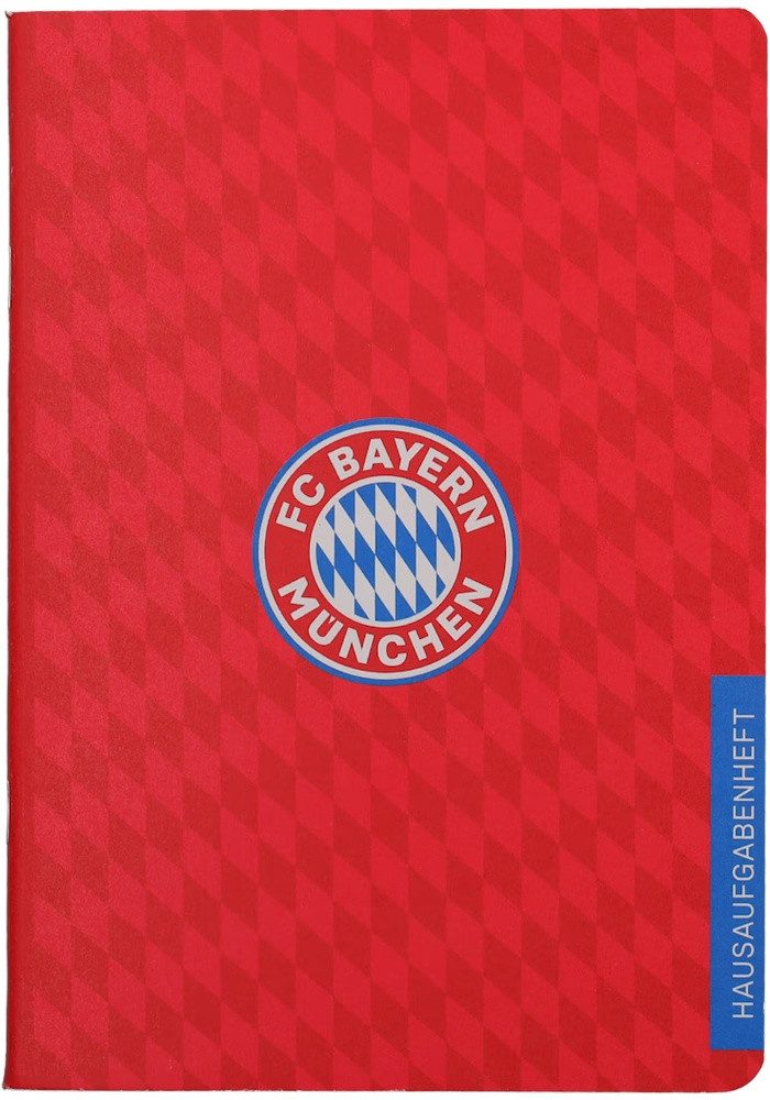 FC Bayern München Schulheft Hausaufgabenheft