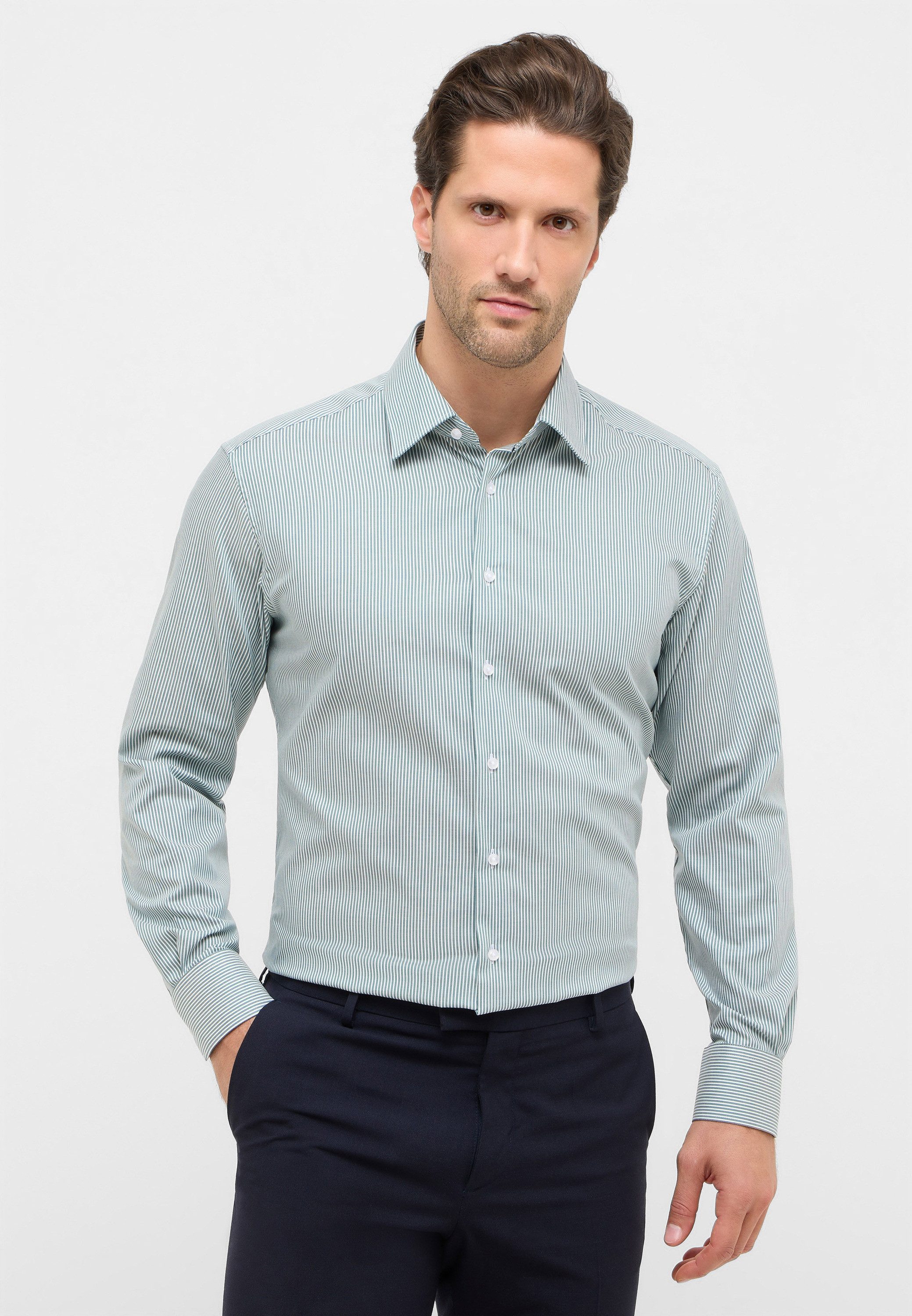 Eterna Langarmhemd MODERN FIT NON IRON (bügelfrei)