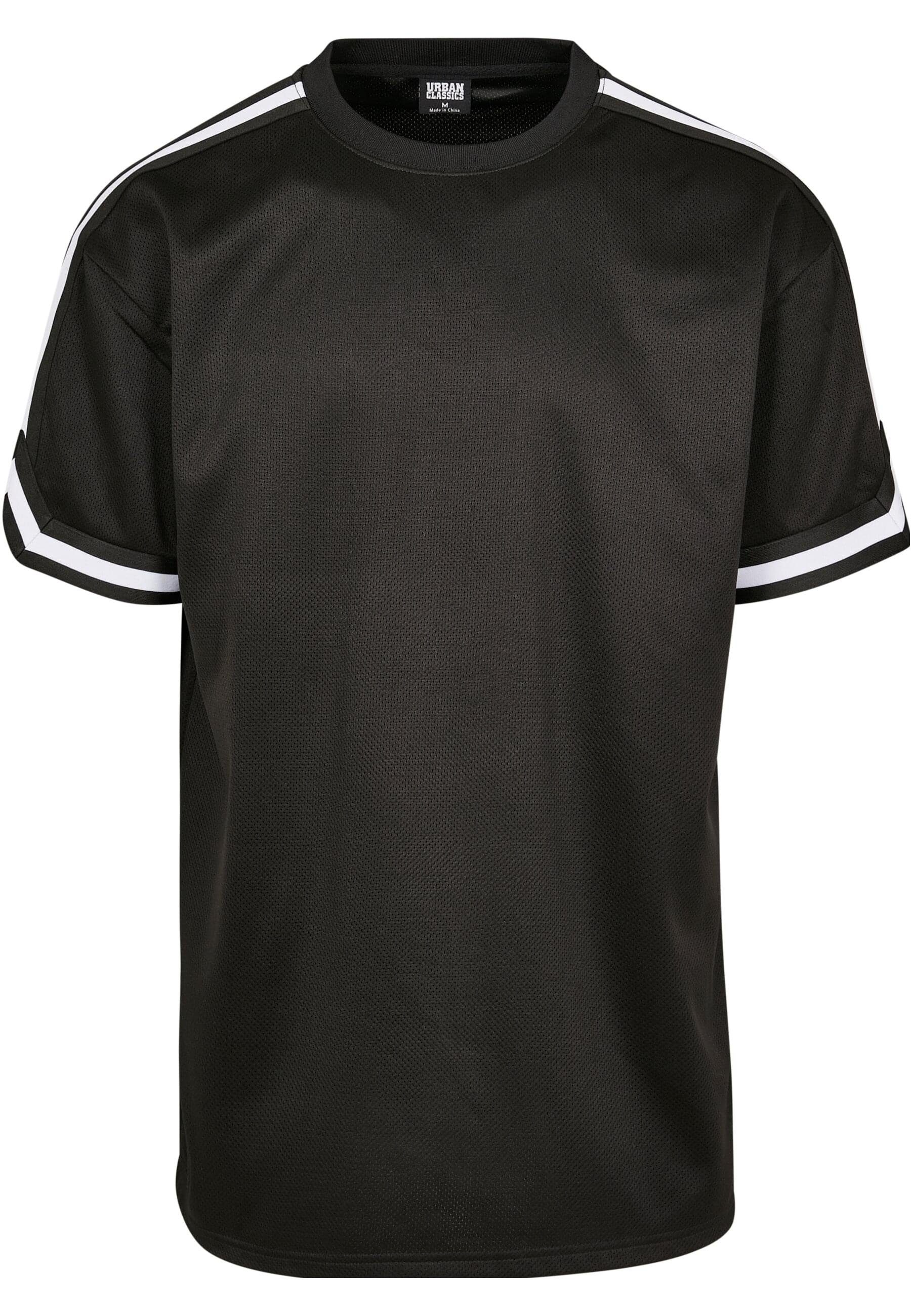 URBAN CLASSICS T-Shirt Herren Oversized Tee Mesh Stripes (1-tlg)