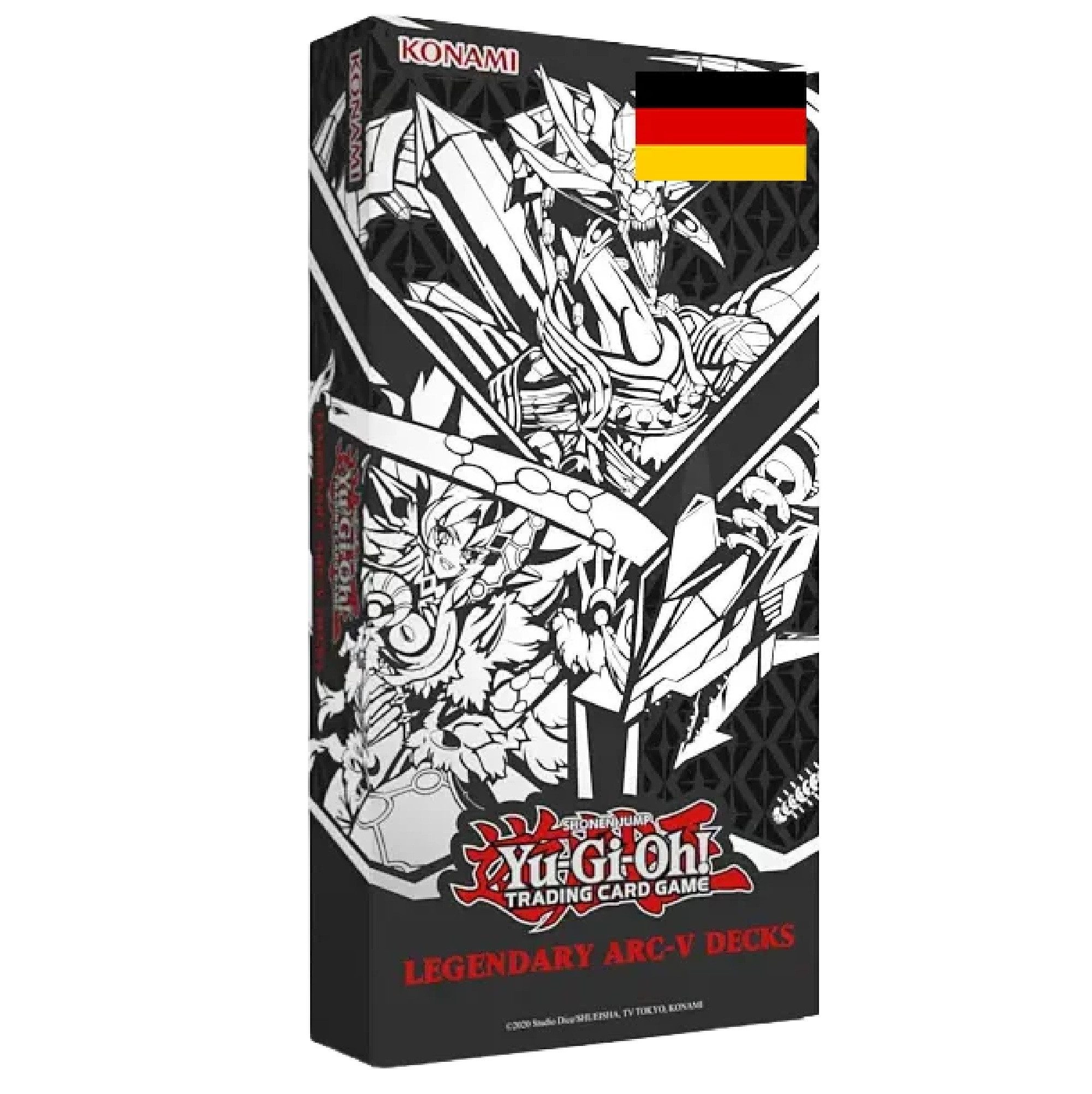 Konami Sammelkarte YuGiOh! Legendary ArcV Decks 1. Auflage (Deutsch)