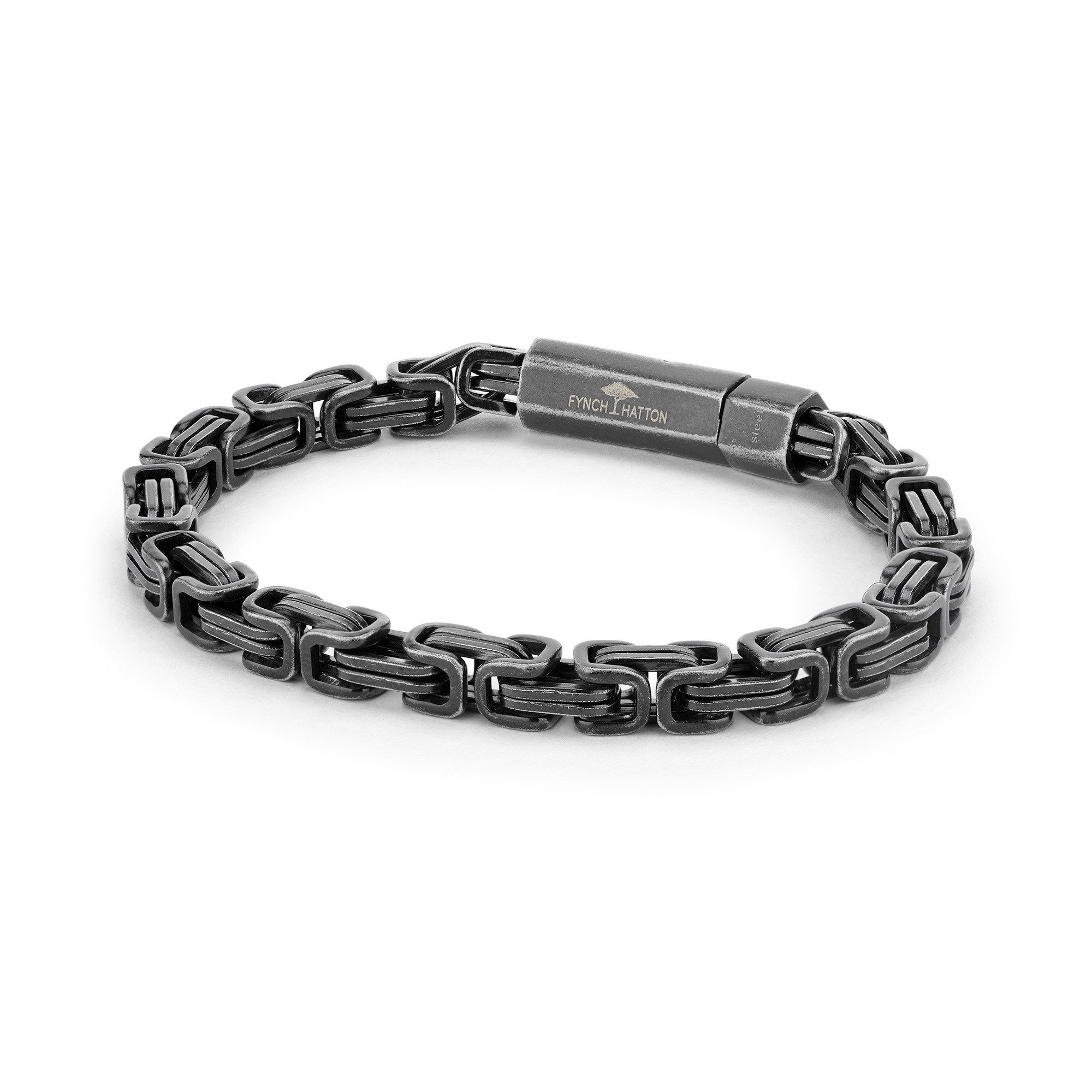 FYNCH-HATTON Königsarmband Schmuck Geschenk Edelstahl Armkette günstig online kaufen