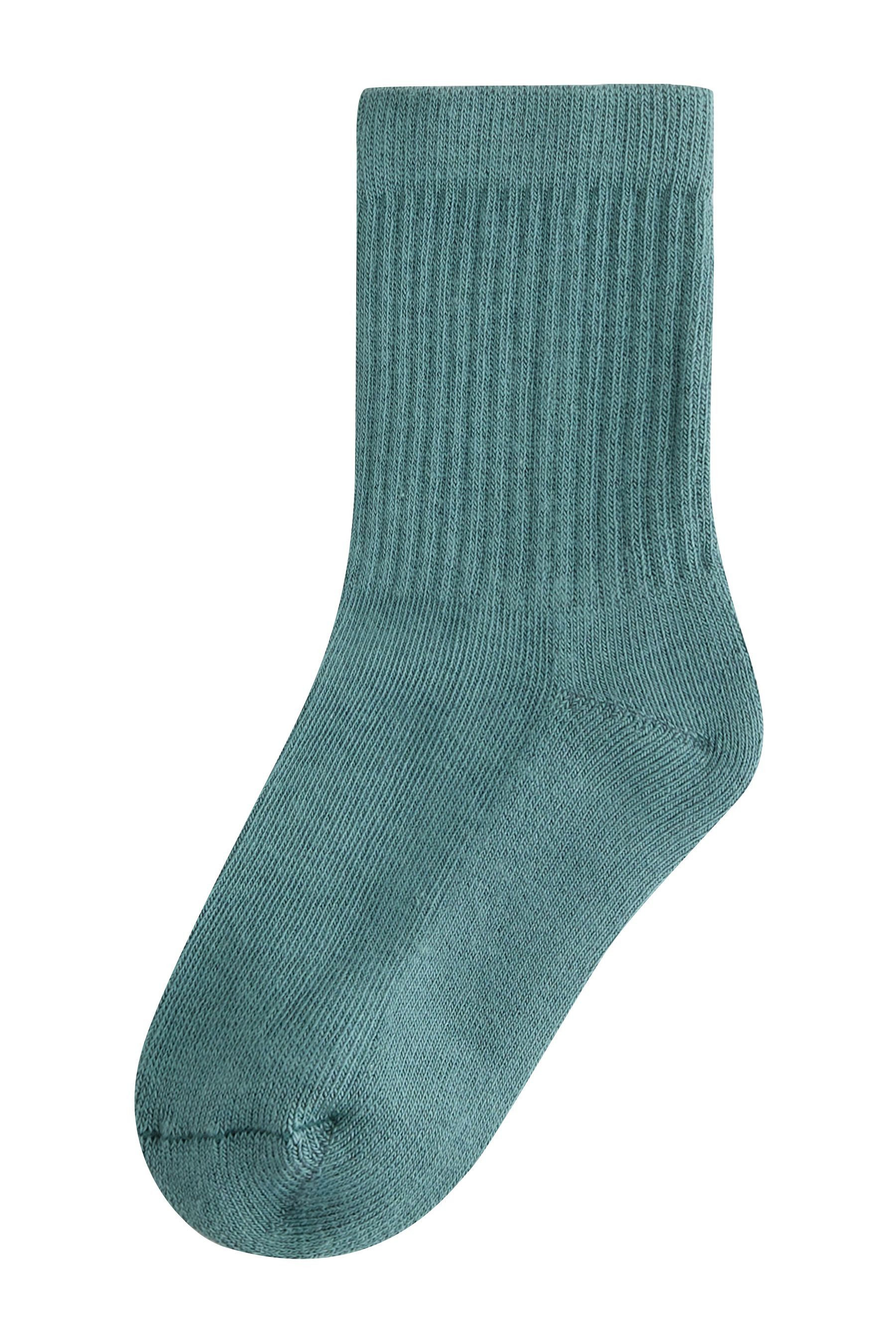 Next Kurzsocken Gerippte Socken mit Baumwolle im 5er-Pack (5-Paar) – Bild 4 von 5
