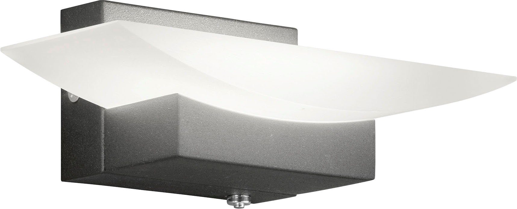 FISCHER & HONSEL LED LED Bowl TW, Wandleuchte fest integriert, Dimmfunktion, Farbwechsler