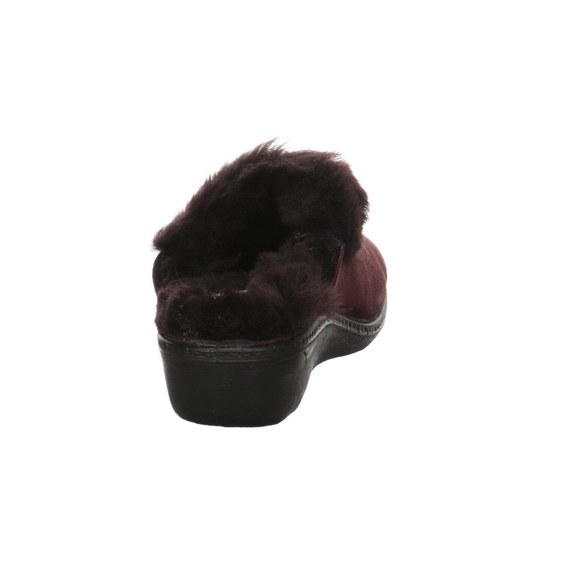 Hausschuh Avignon Westland Damen aubergine Hausschuhe Veloursleder Hausschuh 306 Slipper