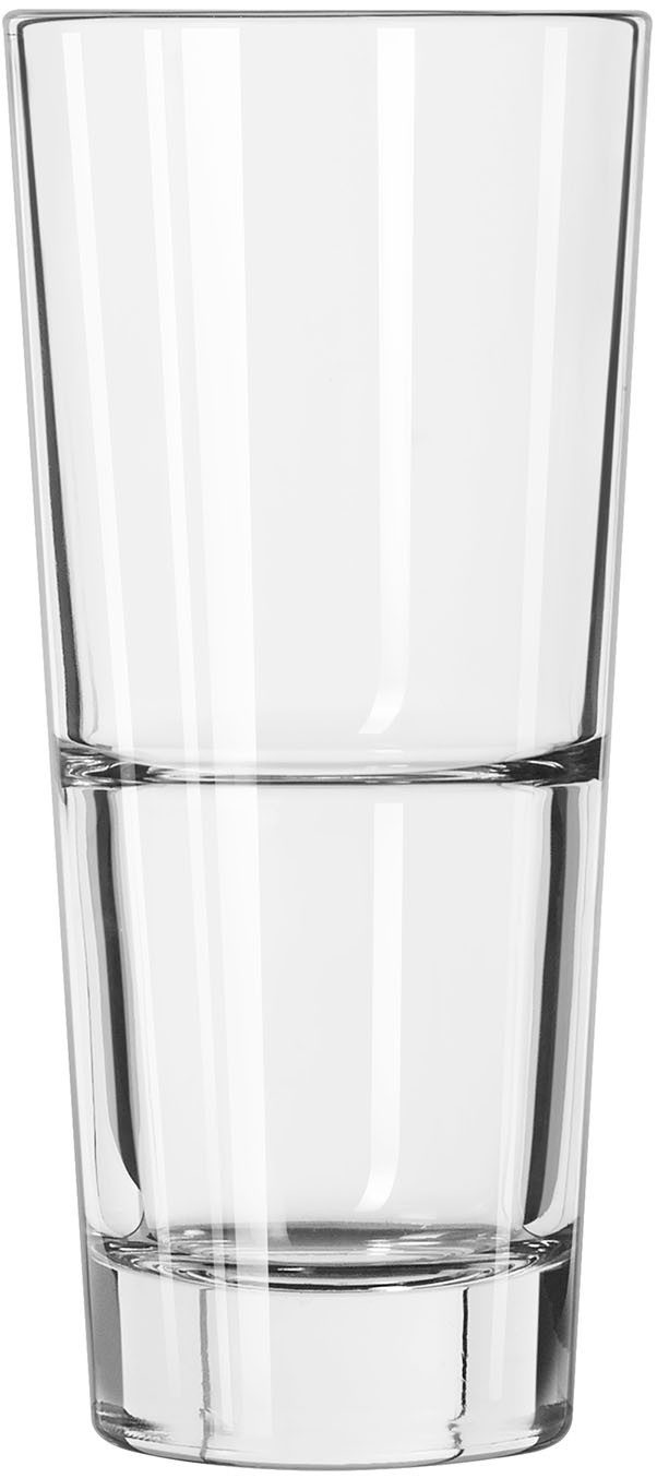 LIBBEY Gläser-Set Cooler Glas -ENDEAVOR-, 473 ml, Ø 8,5 cm, H: 18 cm, 12er Set, 12-tlg., Glas, hochwertig verarbeitet, im modernen Design