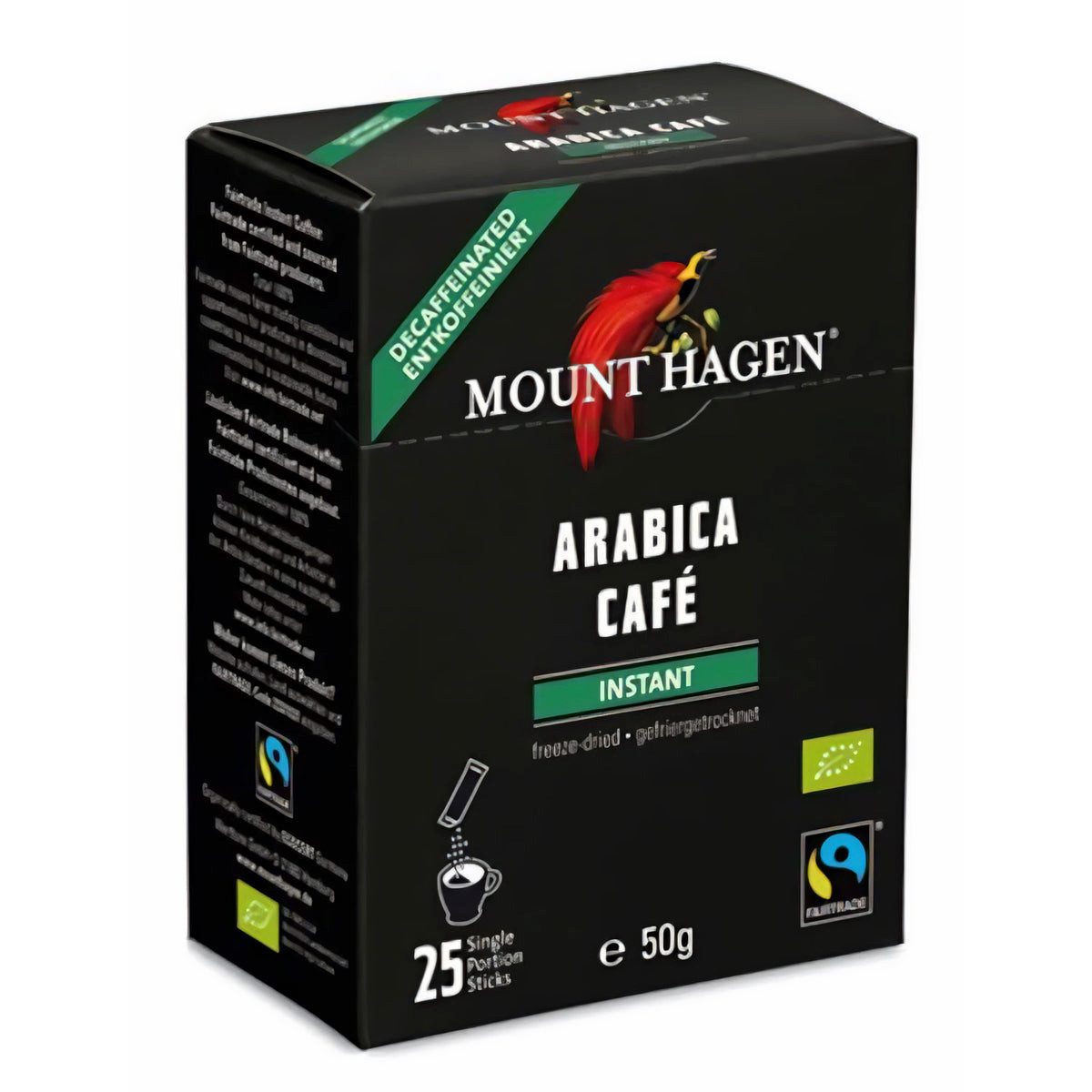 MOU Kaffee Mount Hagen bio & fair Arabica Kaffee, decaf Insta