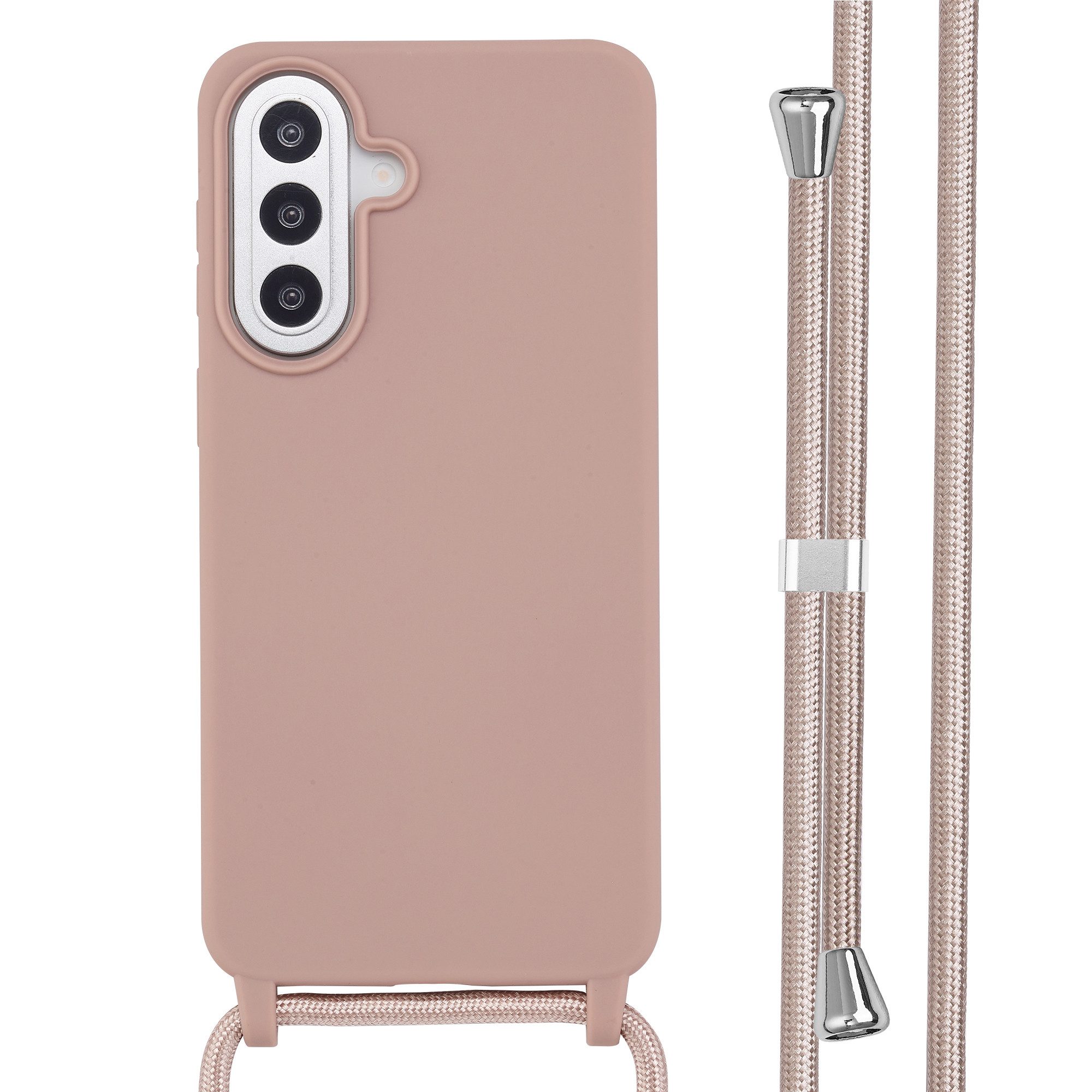 imoshion Handyhülle imoshion SilikonHülle mit Band Samsung Galaxy A57 (5G) - Sand Pink