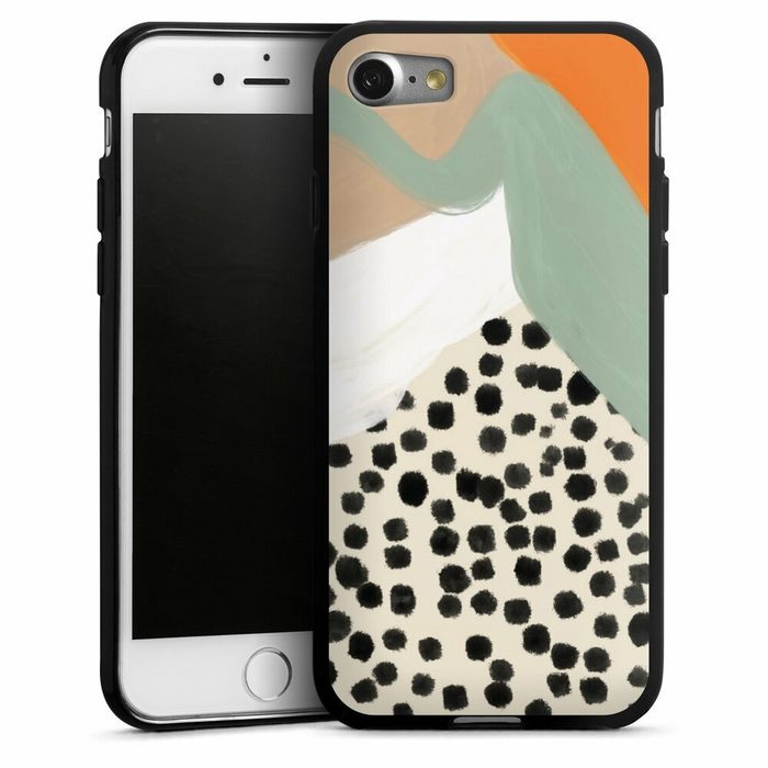 DeinDesign Handyhülle Boho Kunst Abstrakt Crazy Life Art 03 Boho Apple iPhone SE (2020) Silikon Hülle Bumper Case Handy Schutzhülle