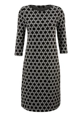 Aniston SELECTED Jerseykleid mit elegantem Kreis-Muster