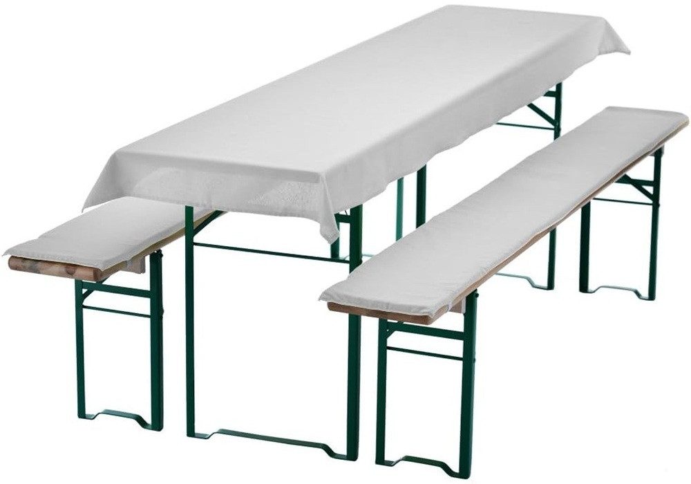 Waidmeister Bankauflage Bierbankauflagen 3er Set - Auflagen für Bierzeltgarnitur