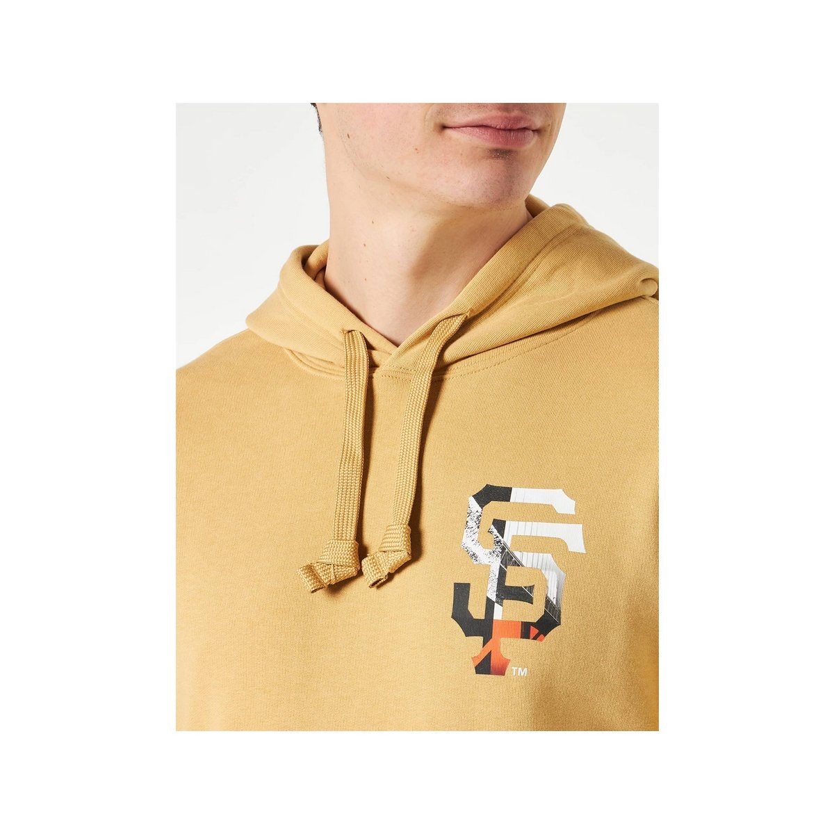 Champion Sweatshirt gelb regular fit YS098 (1-tlg)