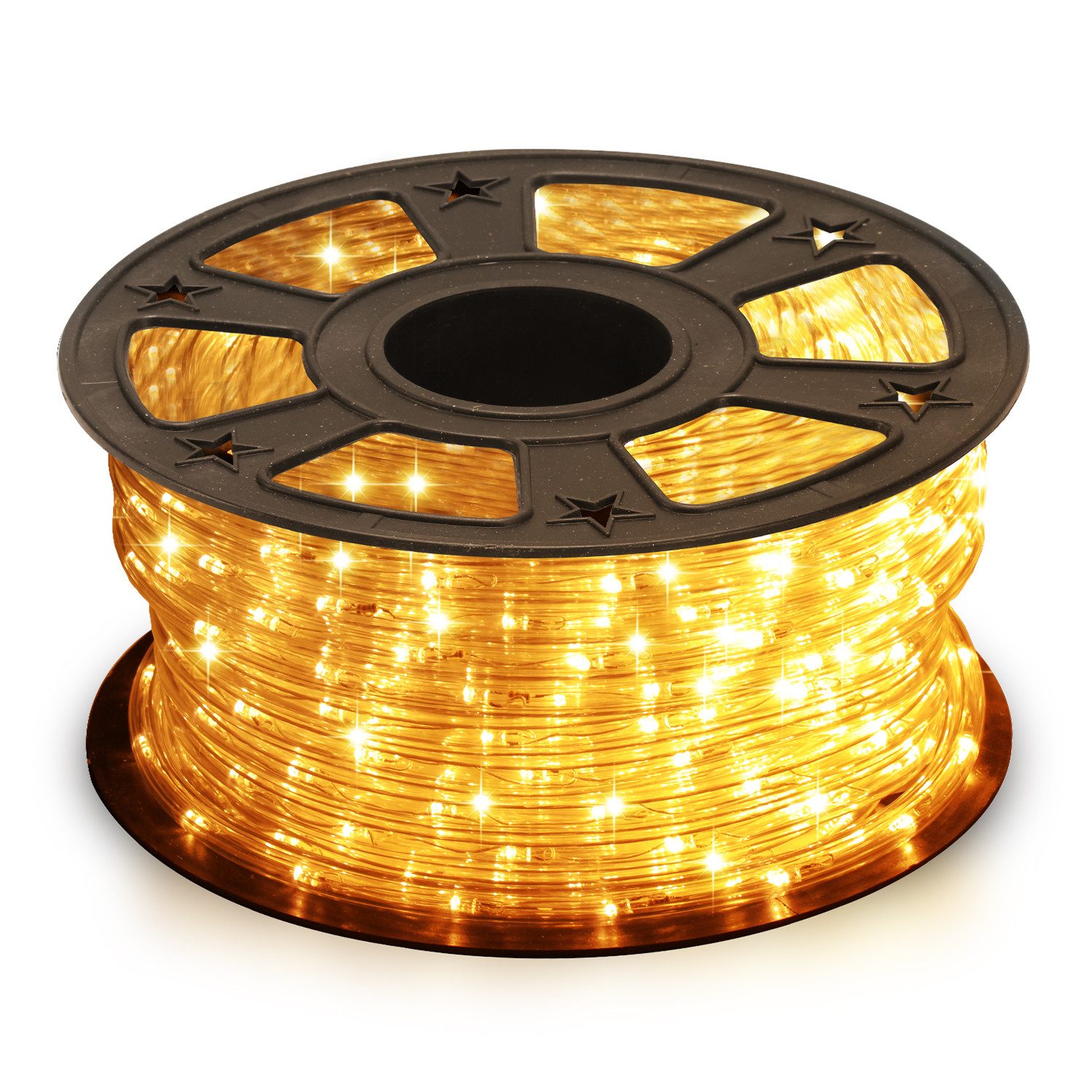 Clanmacy Lichterschlauch LED Lichtschlauch WarmWeiß Außen Lichterkette Part günstig online kaufen