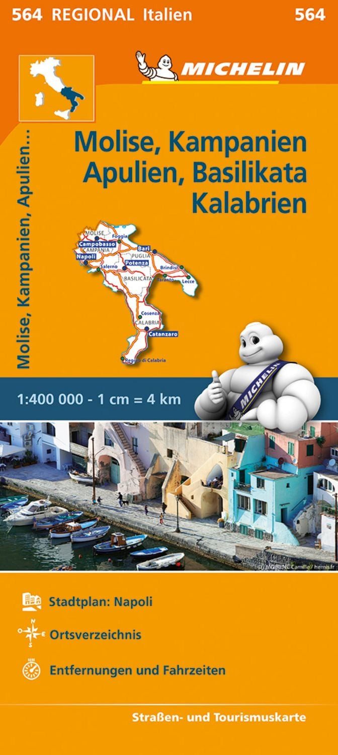 Michelin Molise, Kampanien, Apulien, Basilikata, Kalabrien / diverse