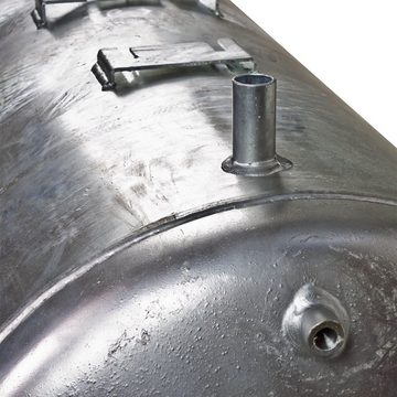 Heider Wasserkessel Heider Robophor Druckbehälter 150L 6bar Druckkessel liegend verzinkt