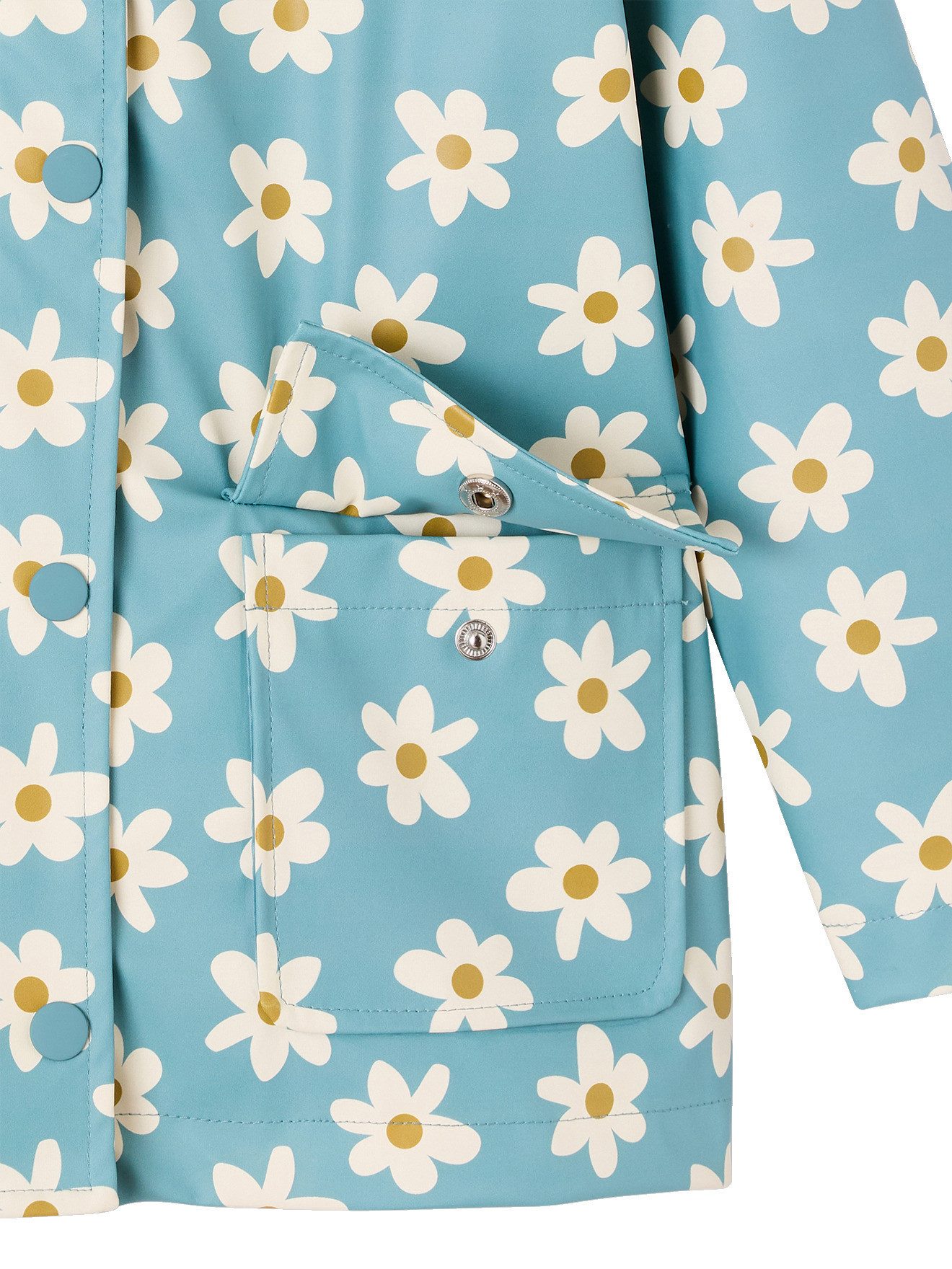 vertbaudet Regenjacke Mädchen Regenjacke mit Kapuze und Print – Bild 3 von 5