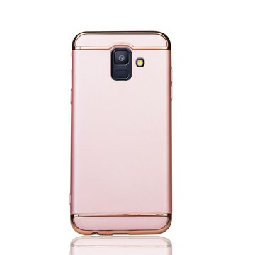 König Design Handyhülle Samsung Galaxy A6 (2018), Samsung Galaxy A6 (2018) Handyhülle Backcover Rosa