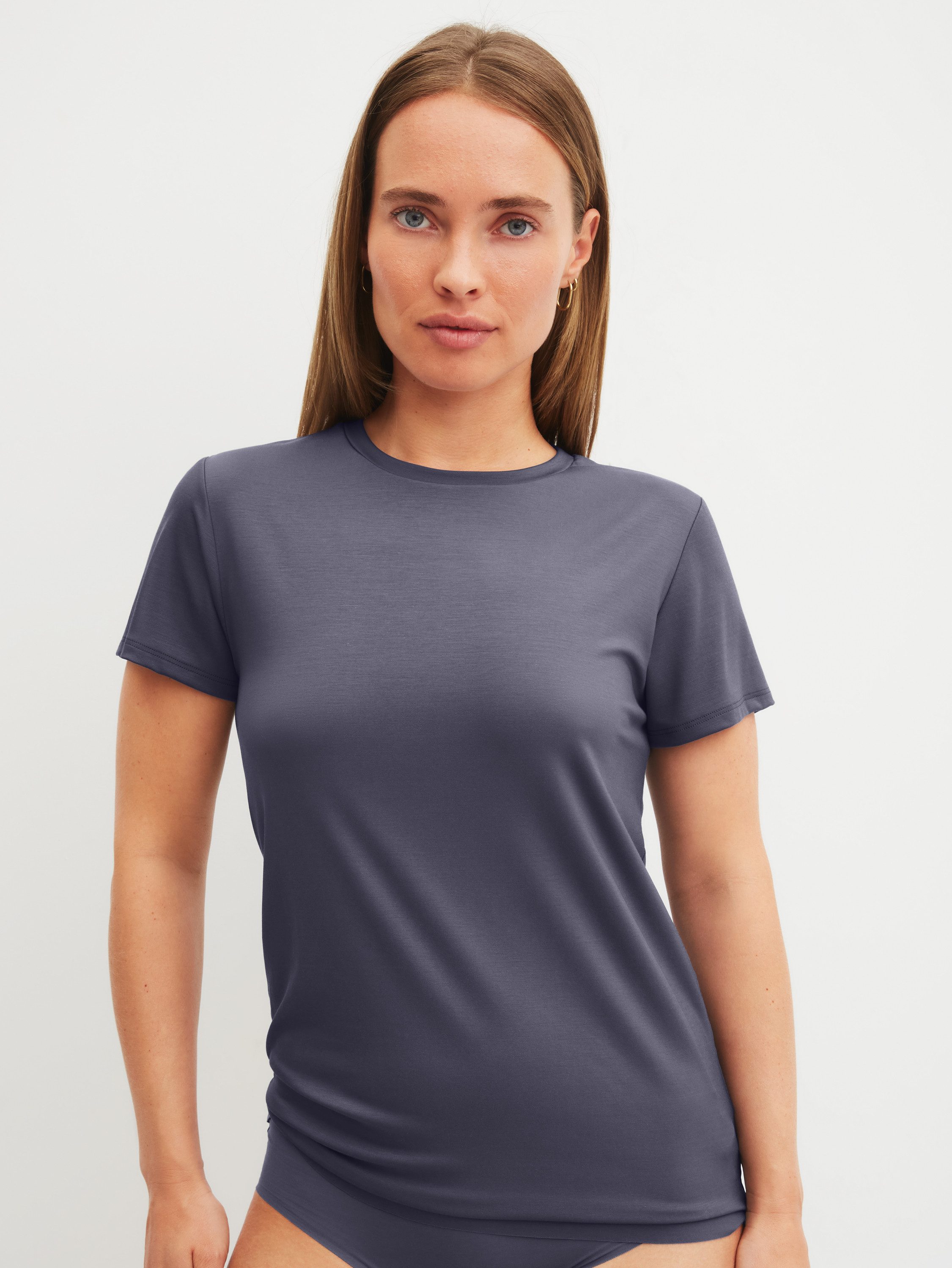 CALIDA Unterziehshirt Natural Layer Damen (1-St) weiche Modalqualität, leicht, hautfreundlich, atmungsaktiv, elastisch