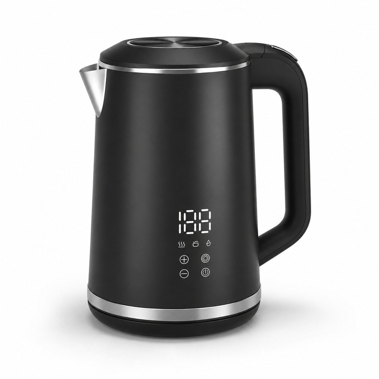 Tekoo Wasserkocher Wasserkocher mit Temperaturregelung & Entchlorung, 1,6L, 1500W, 1500 W, Entchlorung function, Memory storage, real-time temperature display