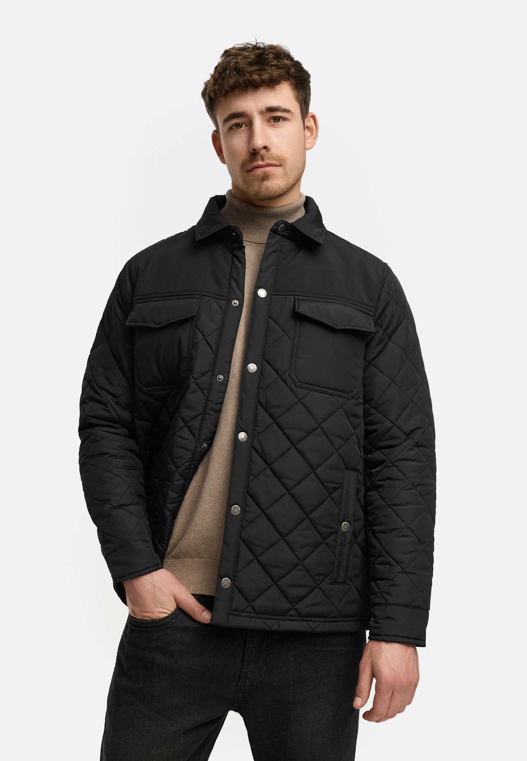 Steppjacke Herren INDome Herrenjacke Daunen-Optik