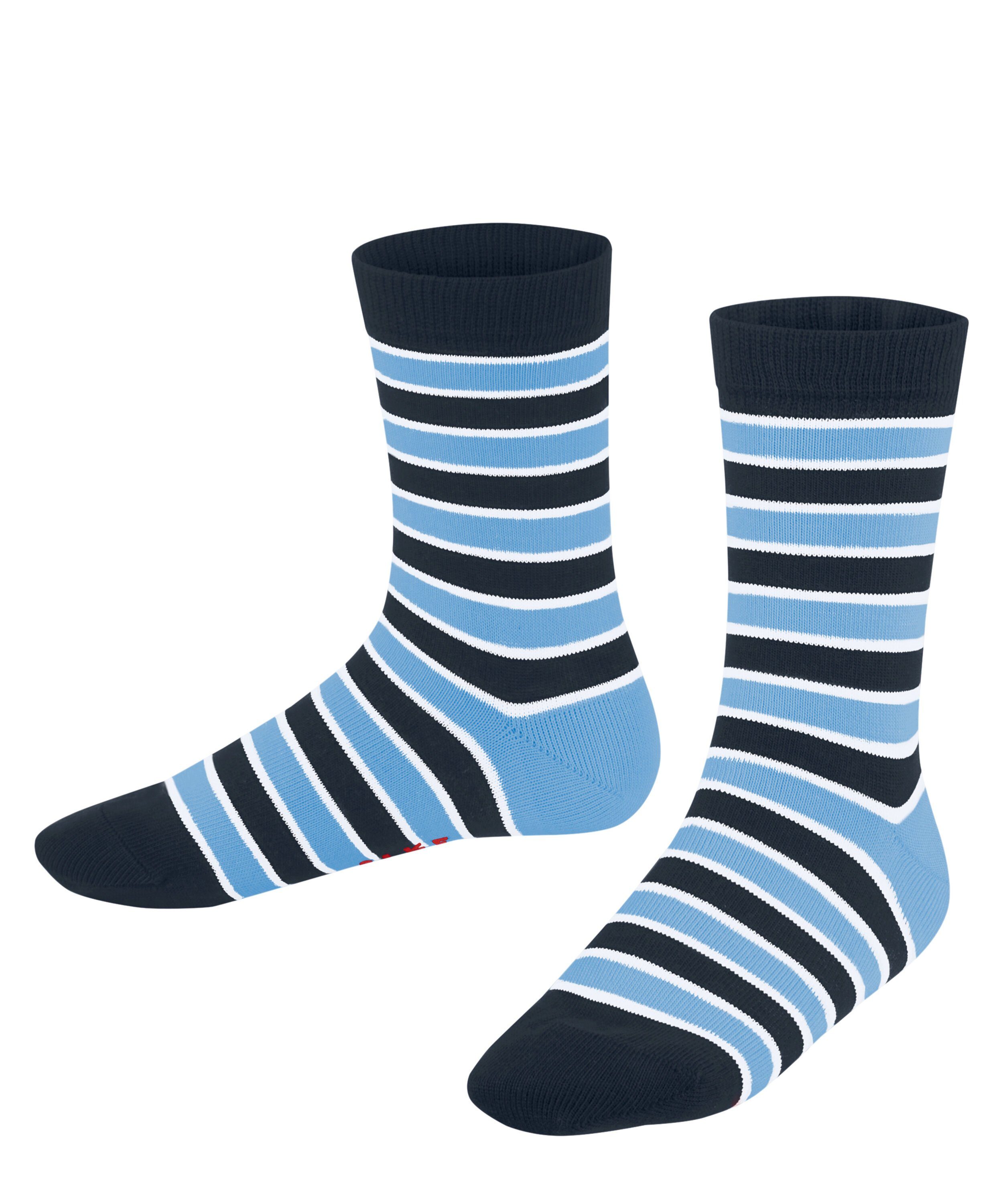 FALKE Socken Simple Stripes (1-Paar) marine (6120)