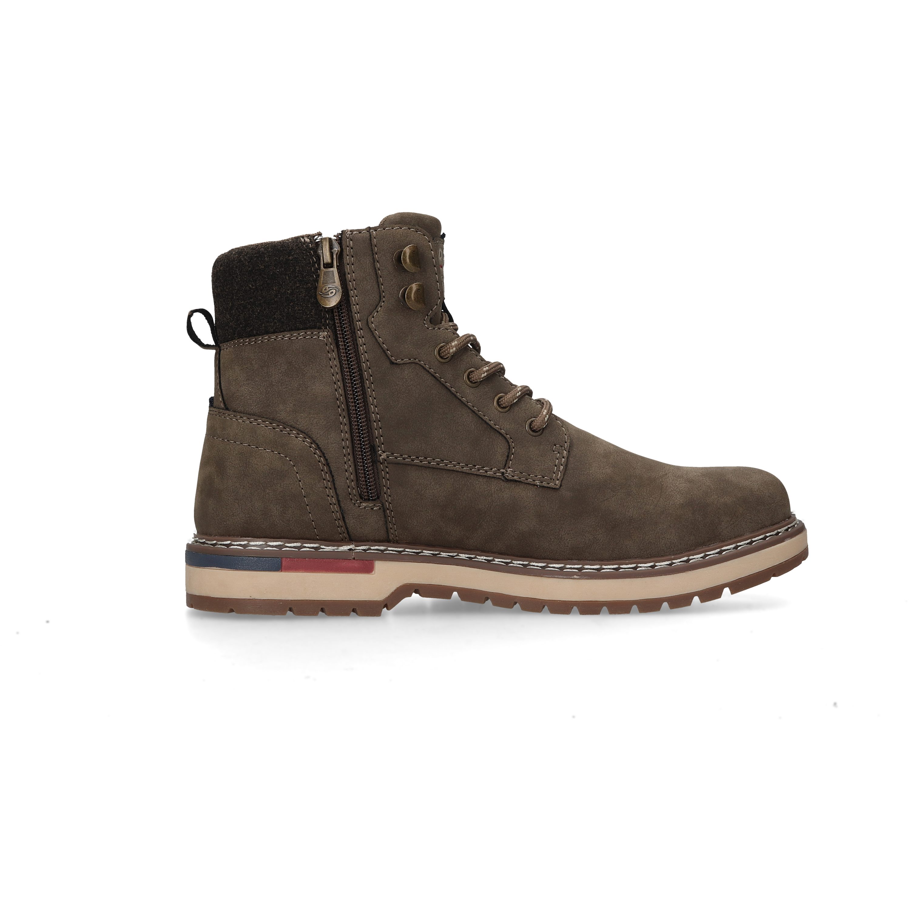 Dockers by Gerli Schnürboots Schnürstiefelette, Workerboots mit Reißverschluss – Bild 5 von 5