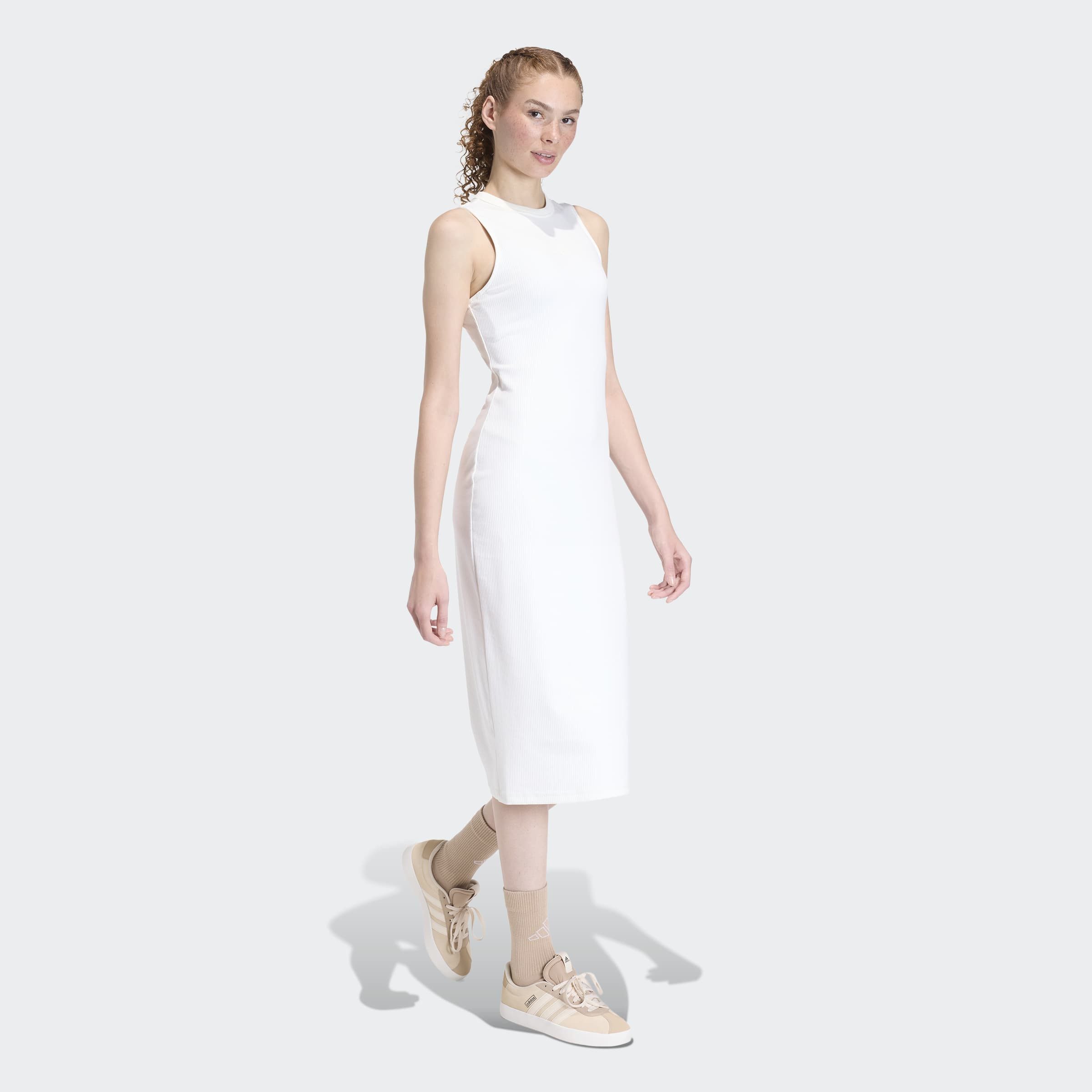 adidas Sportswear Shirtkleid W ALL SZN RB DR für Erwachsene geeignet, ohne Verschluss, aus Baumwolle