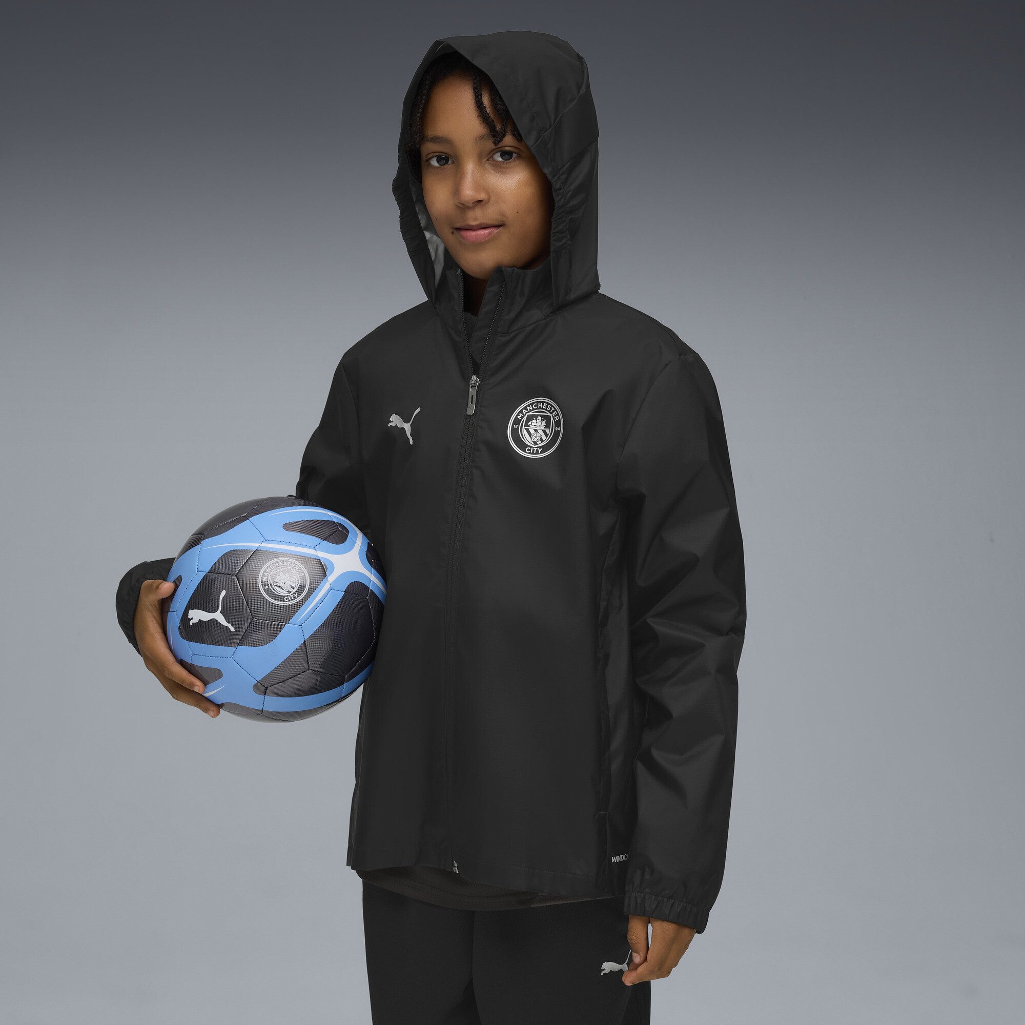 PUMA Trainingsjacke Manchester City Allwetter-Trainingsjacke Jugendliche