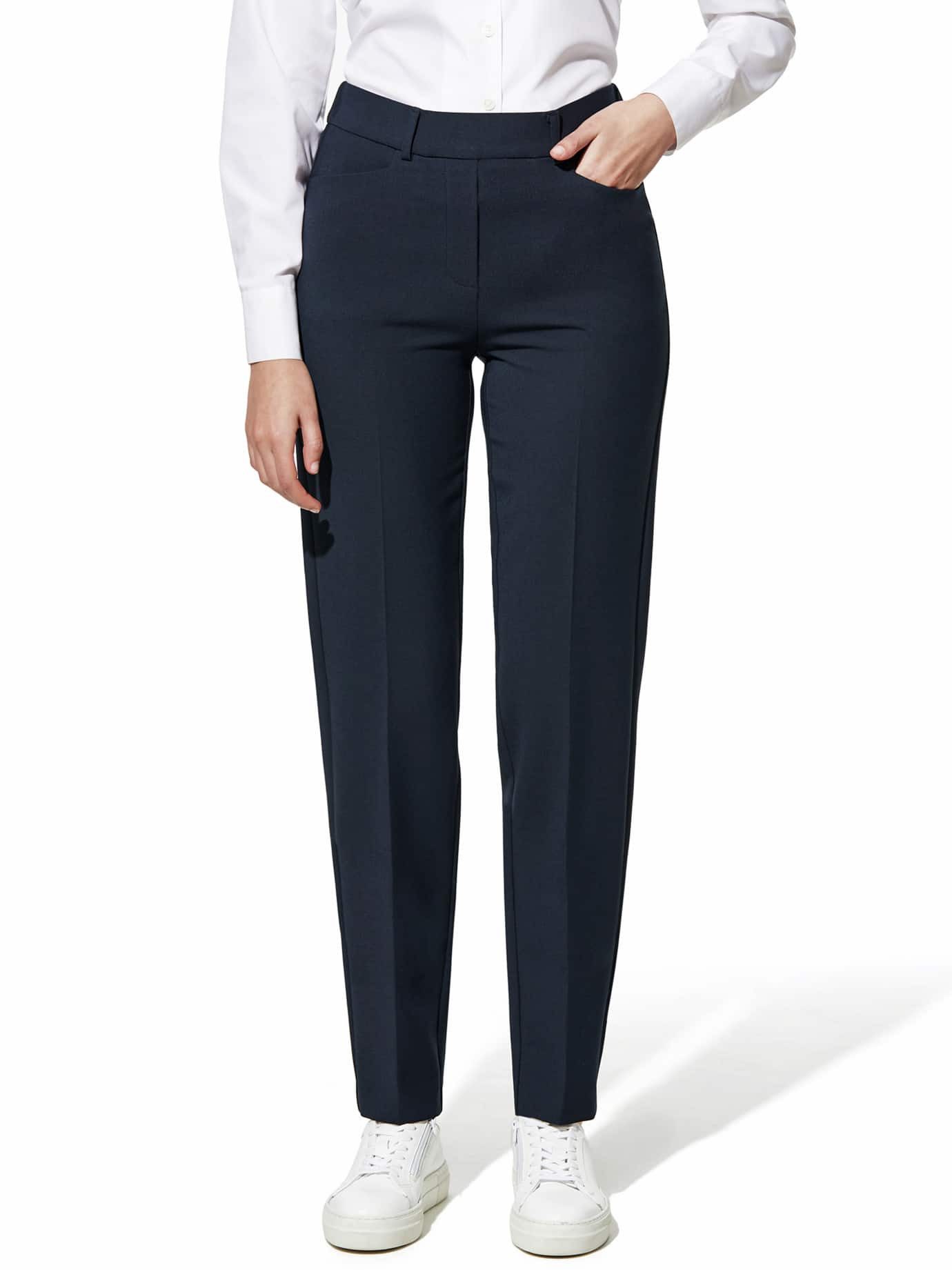 Walbusch Schlupfhose Damen Koffer-Schlupfhose bügelfrei Regular Fit, elegant, pflegeleicht, Kurzgröße – Bild 5 von 5